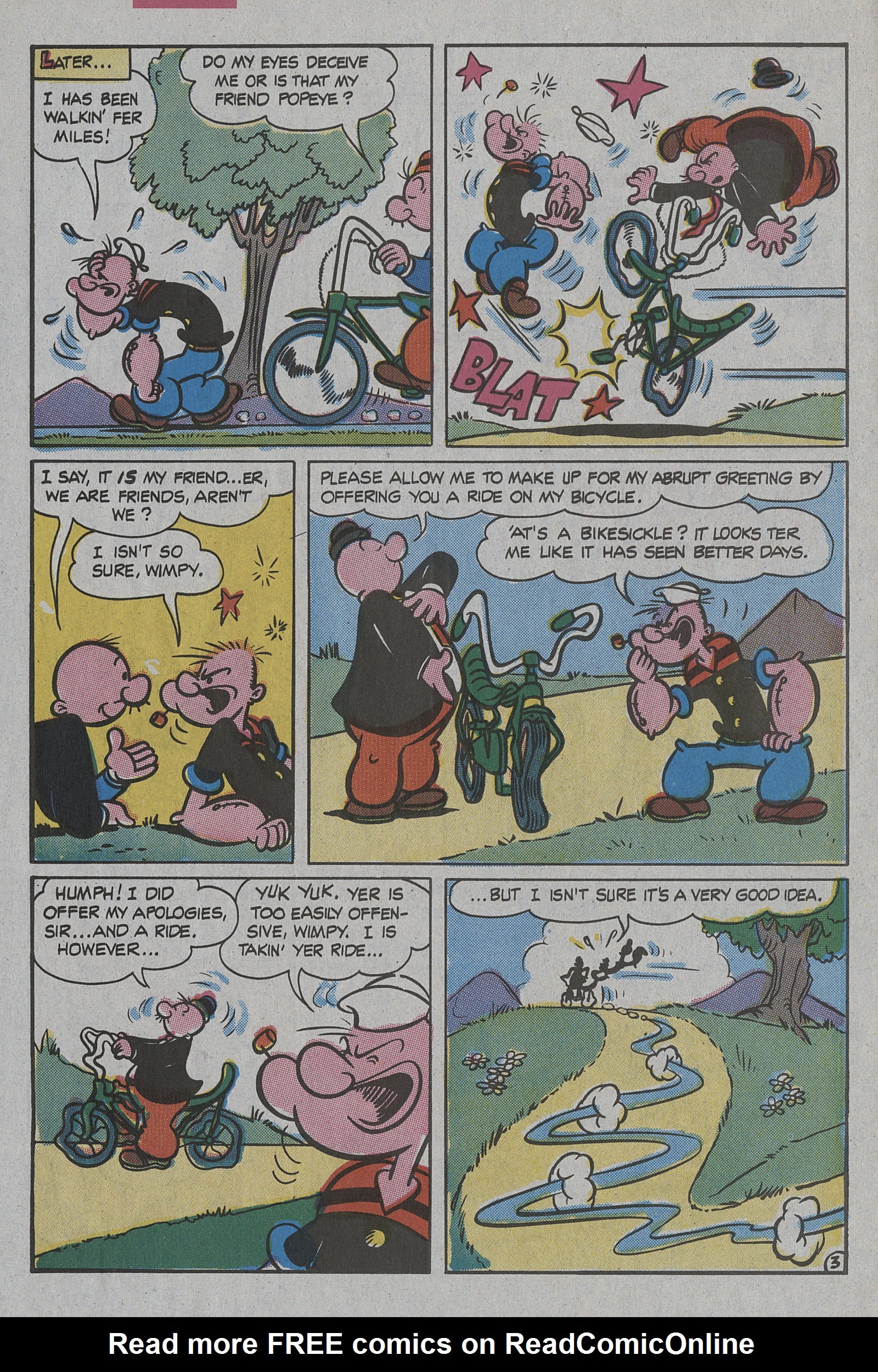 Read online Popeye (1993) comic -  Issue #4 - 6