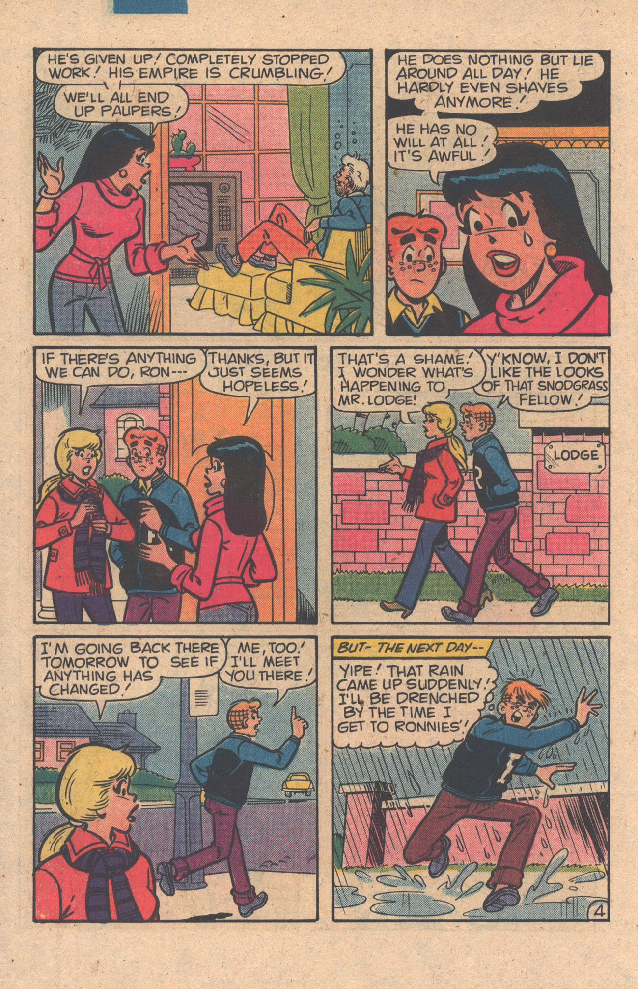 Read online Life With Archie (1958) comic -  Issue #222 - 6