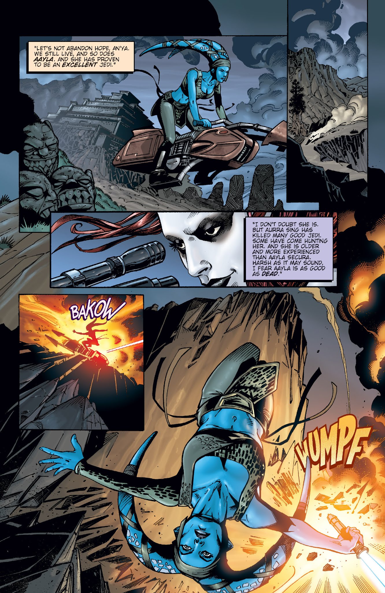 Read online Star Wars: Jedi comic -  Issue # Issue Aayla Secura - 20