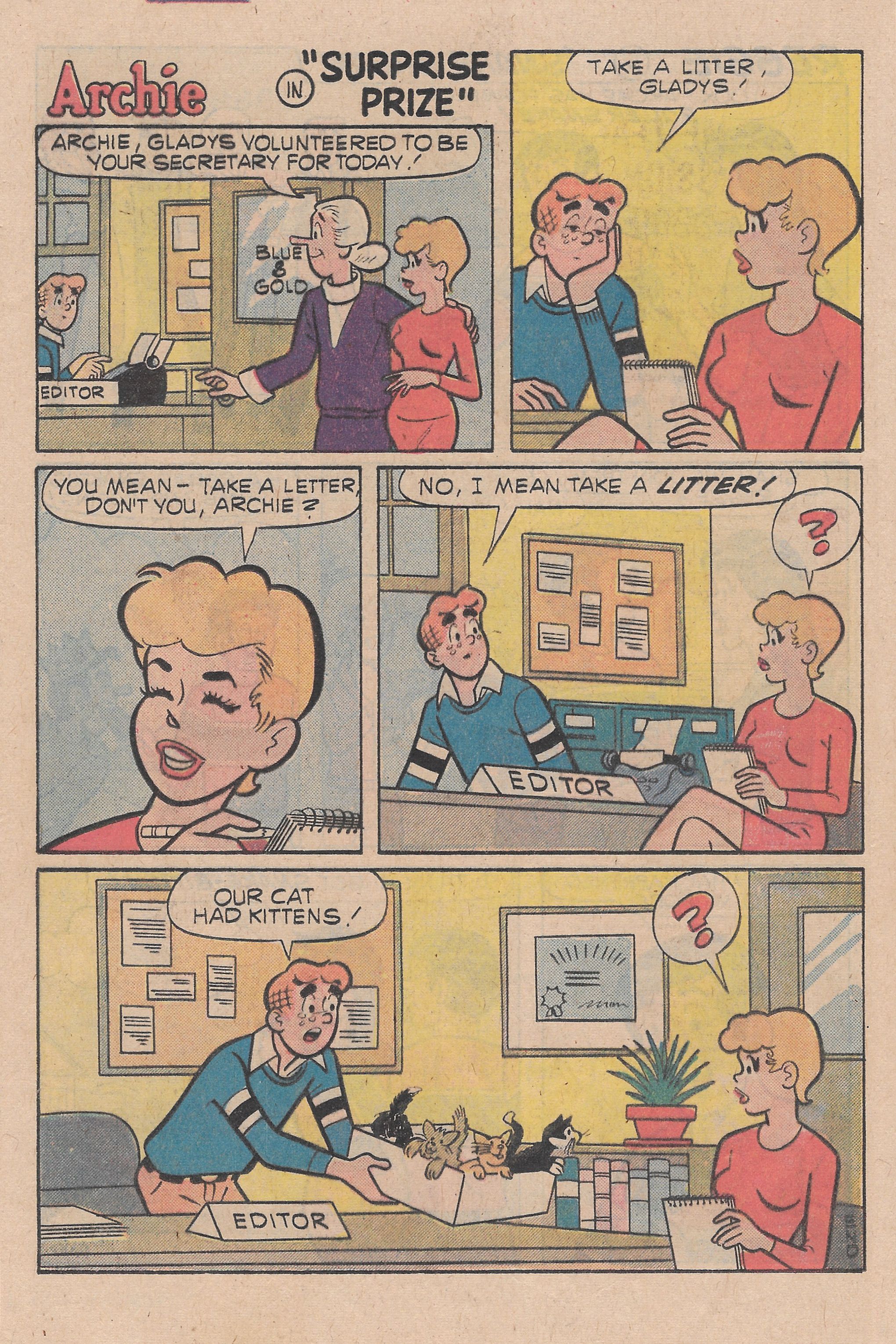 Read online Archie's Joke Book Magazine comic -  Issue #277 - 24