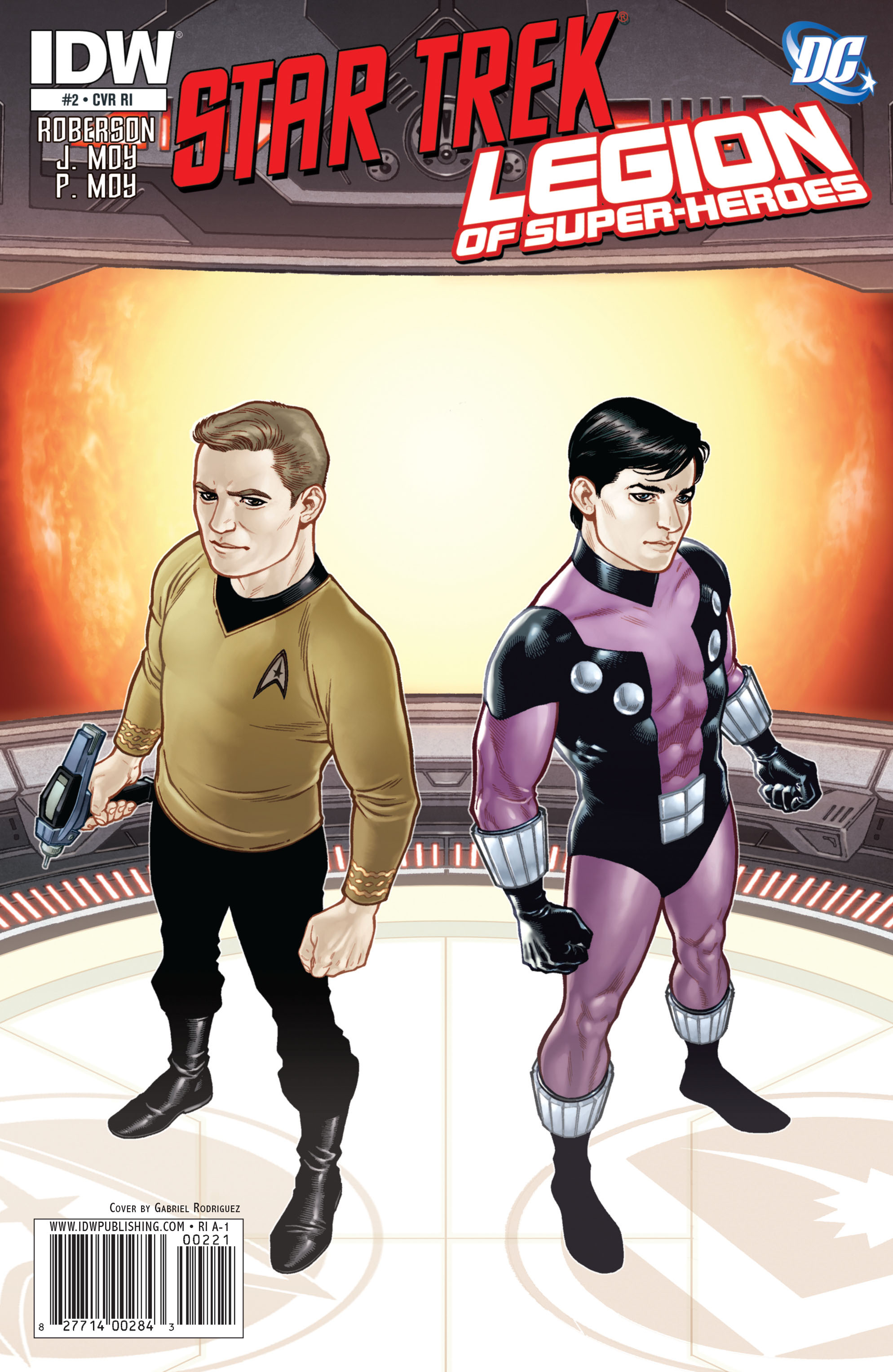 Read online Star Trek/Legion of Super-Heroes comic -  Issue #2 - 3