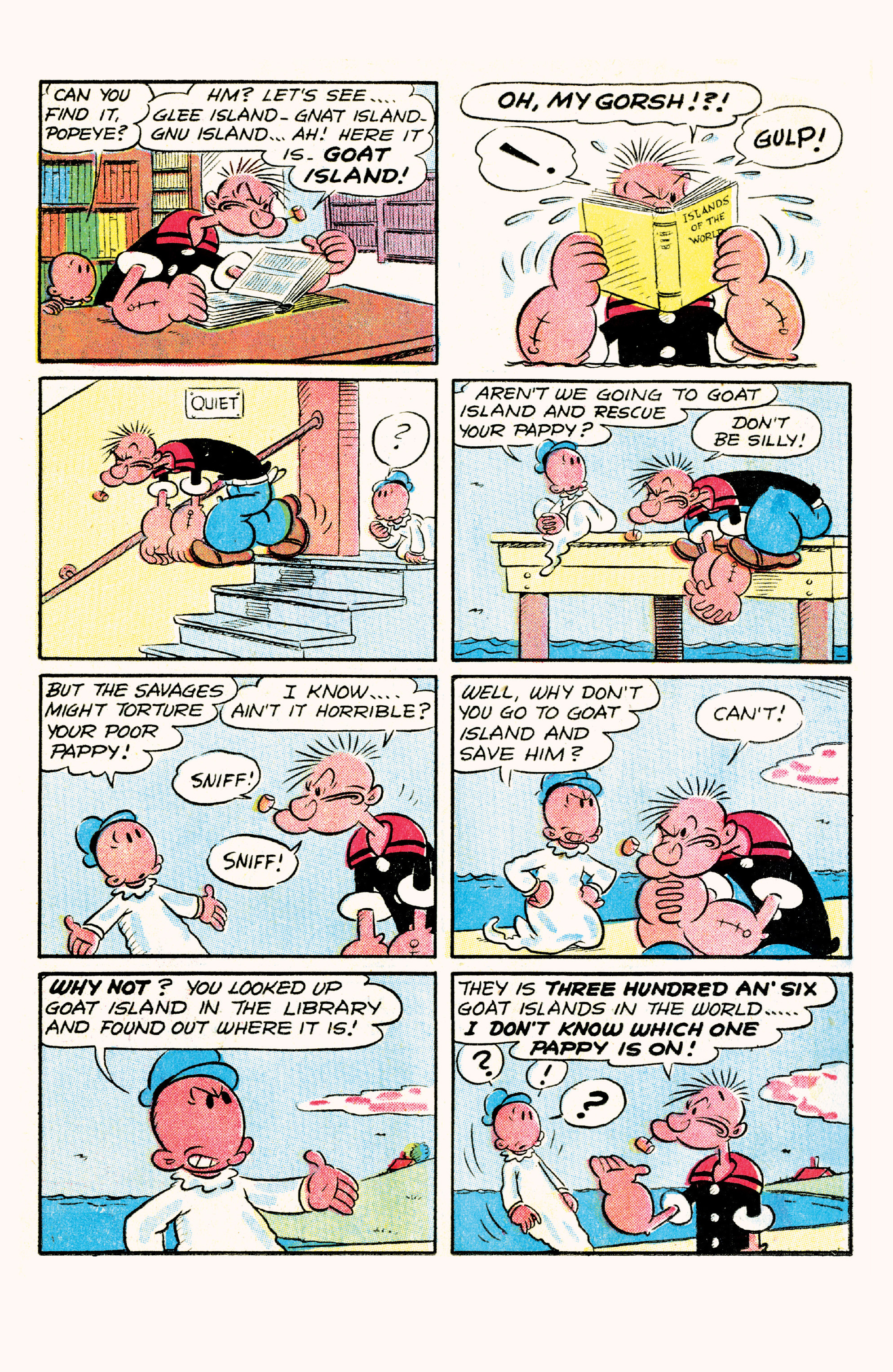 Read online Classic Popeye comic -  Issue #36 - 20