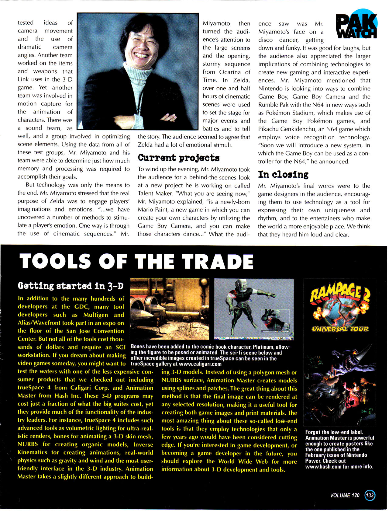 Read online Nintendo Power comic -  Issue #120 - 144