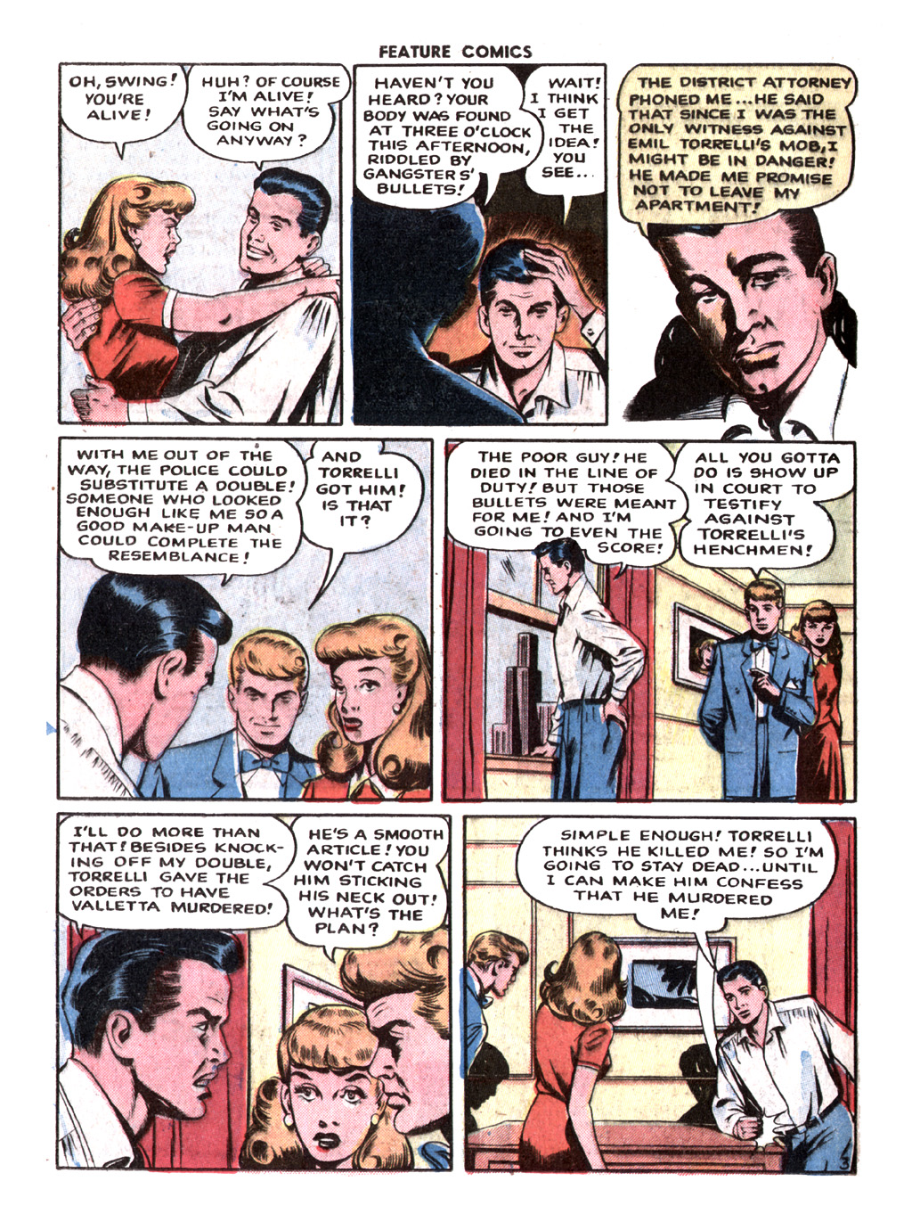 Read online Feature Comics comic -  Issue #137 - 25