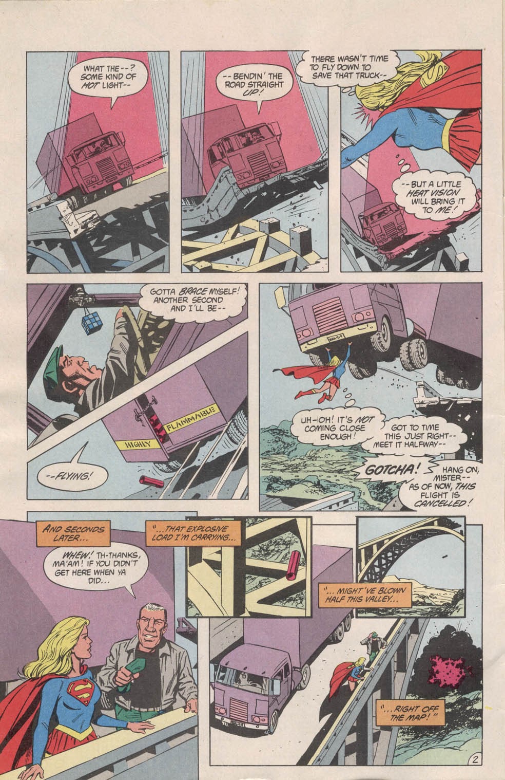 Read online American Honda Presents DC Comics' Supergirl comic -  Issue #1 - 4