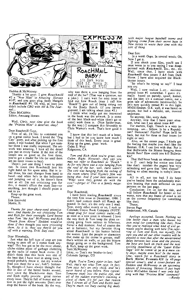 Read online Roachmill comic -  Issue #5 - 32