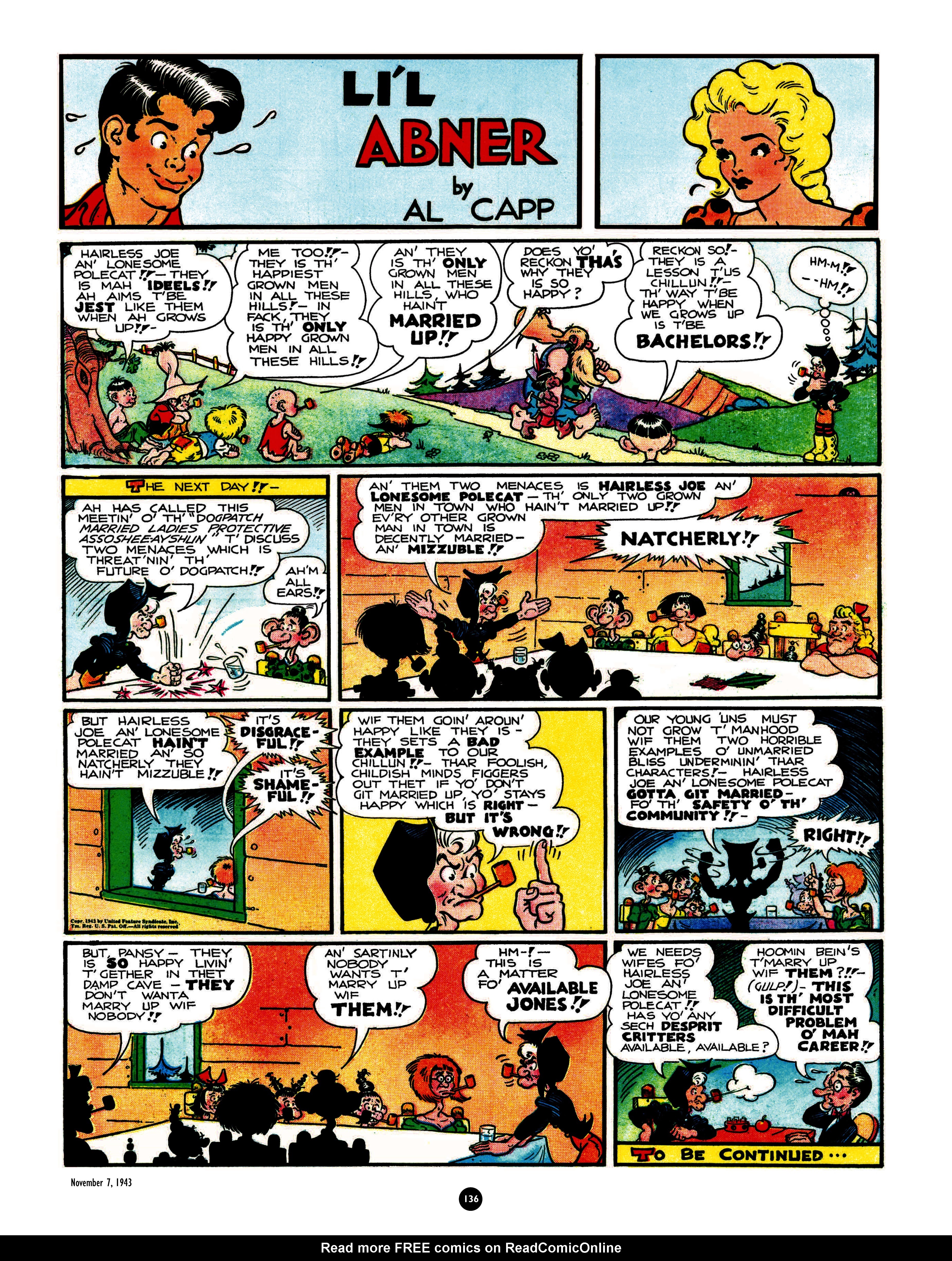 Read online Al Capp's Li'l Abner Complete Daily & Color Sunday Comics comic -  Issue # TPB 5 (Part 2) - 38