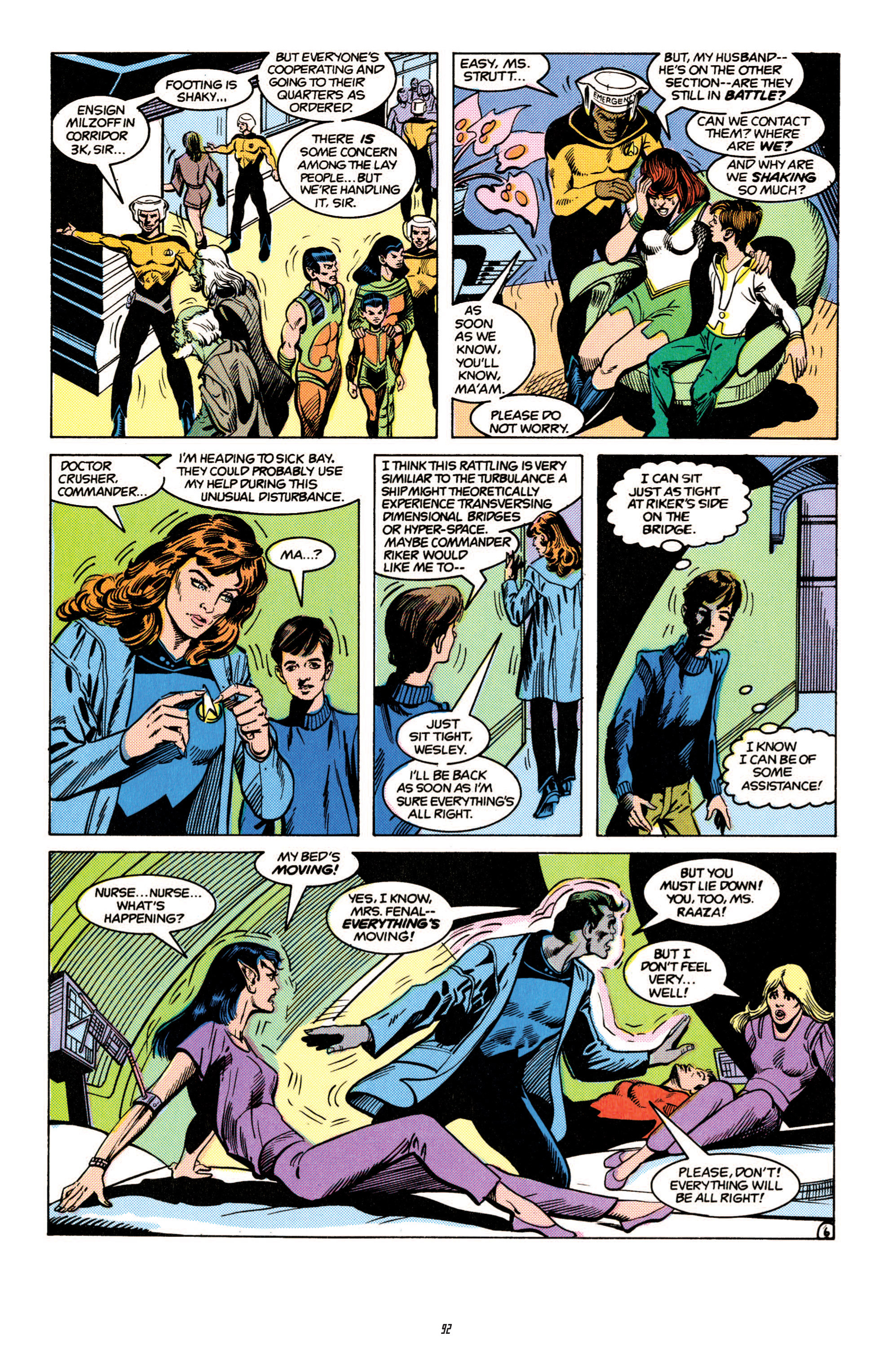 Read online Star Trek Classics comic -  Issue #4 - 91