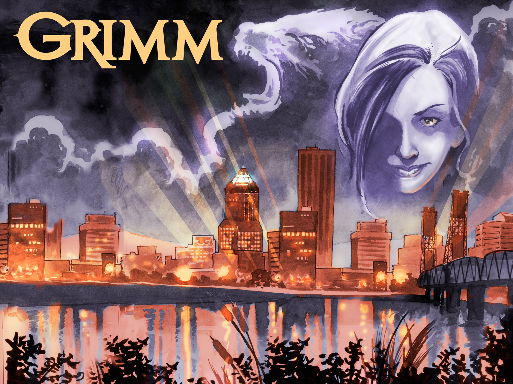 Read online Grimm Portland, Wu comic -  Issue # Full - 1