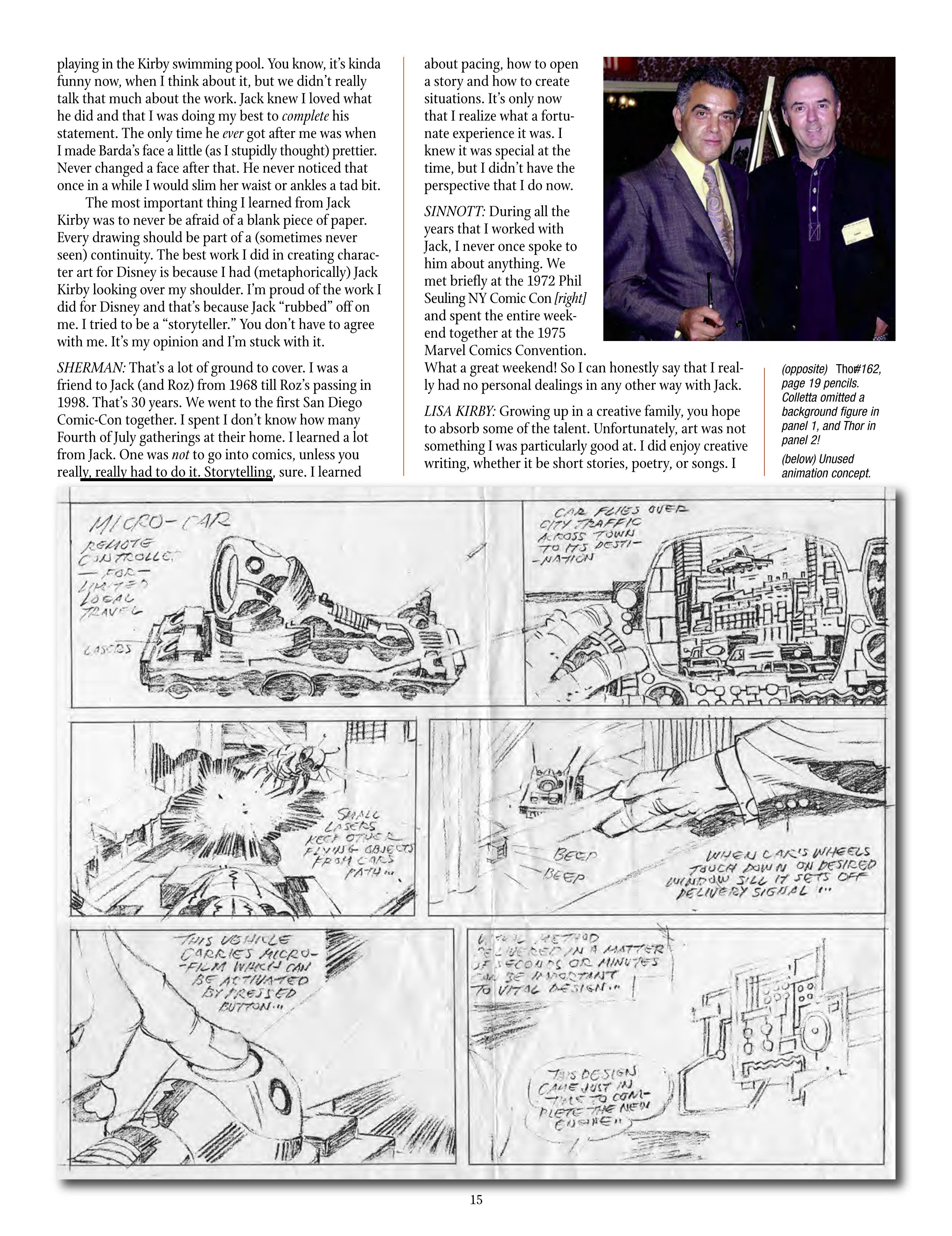 Read online The Jack Kirby Collector comic -  Issue #69 - 17
