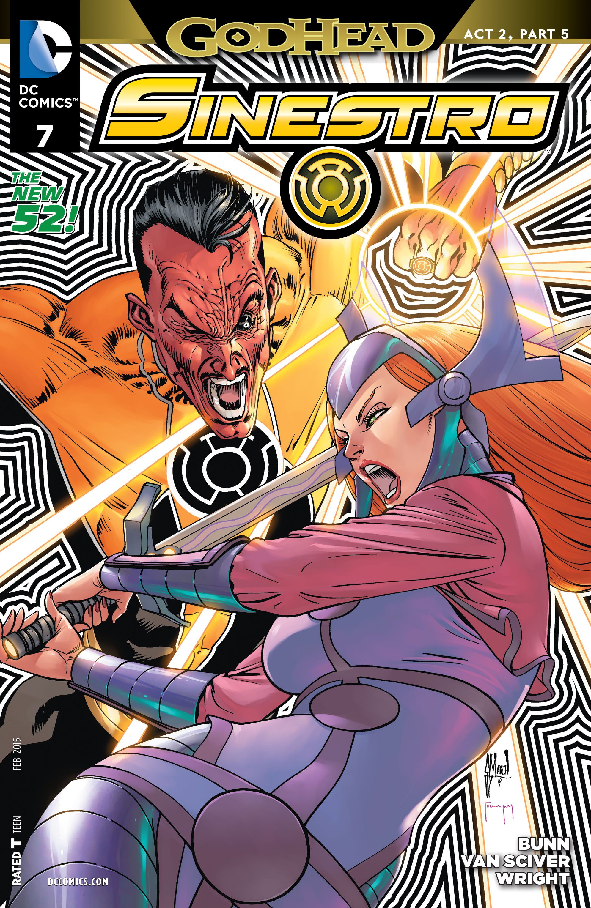 Read online Sinestro comic -  Issue #7 - 1