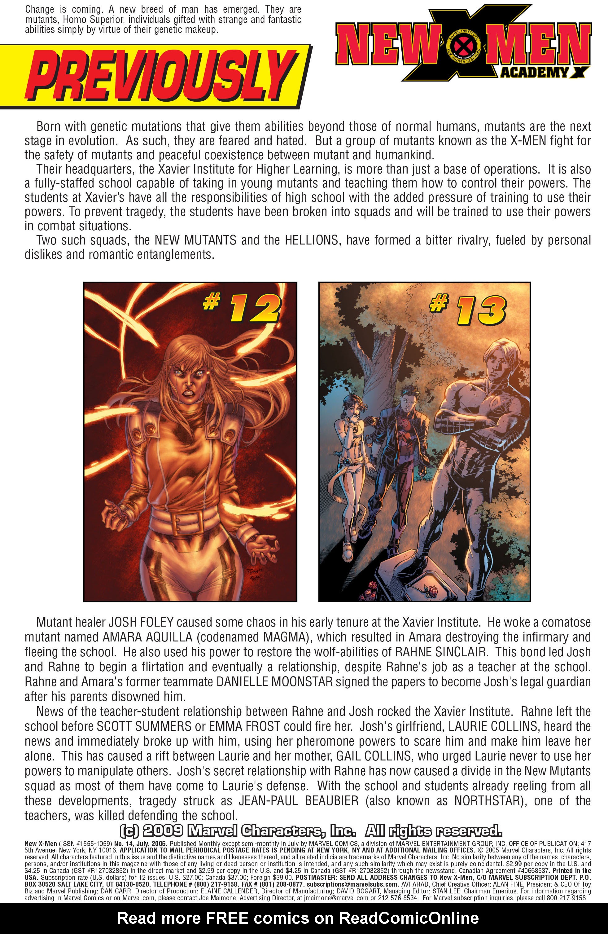 Read online New X-Men (2004) comic -  Issue #14 - 2