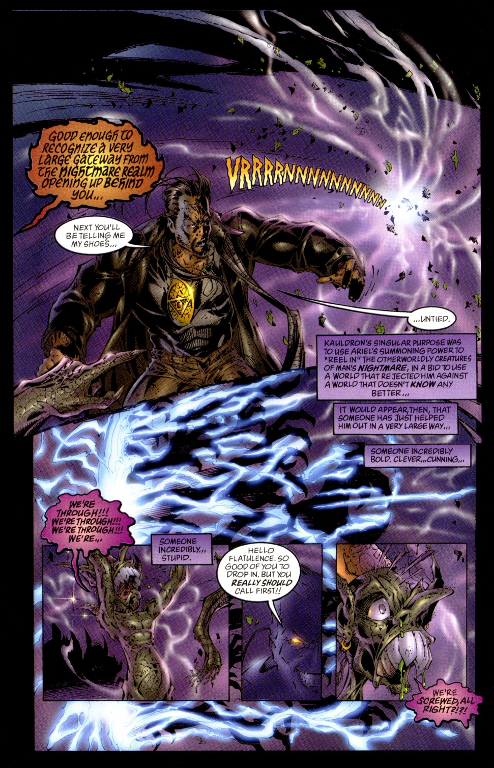 Read online Darkchylde comic -  Issue #4 - 13