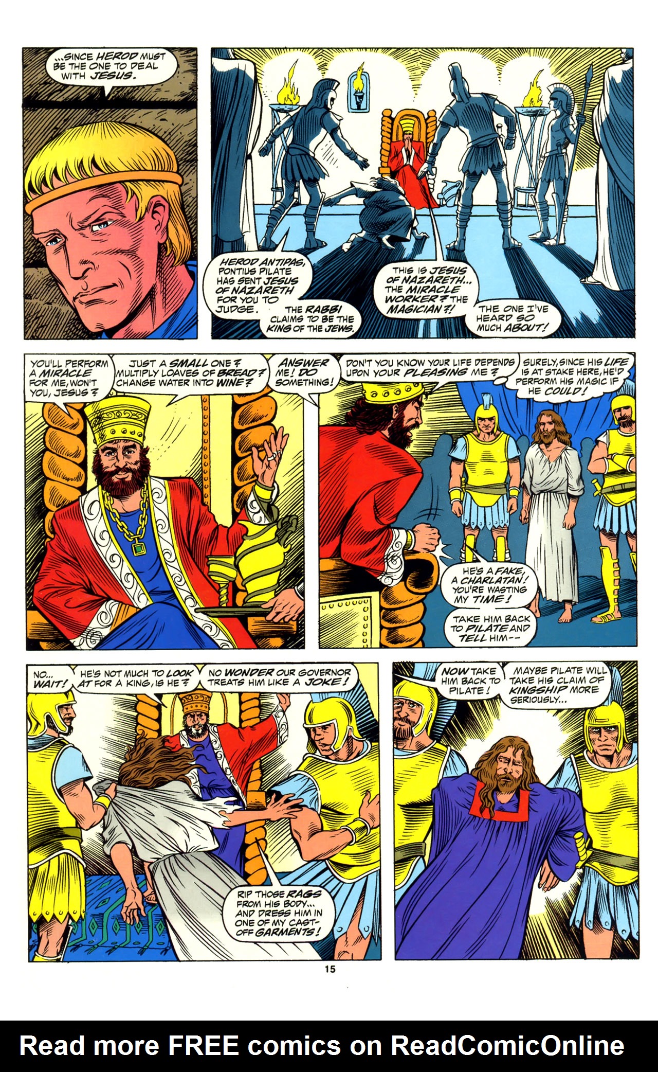 Read online The Life of Christ: The Easter Story comic -  Issue # Full - 17