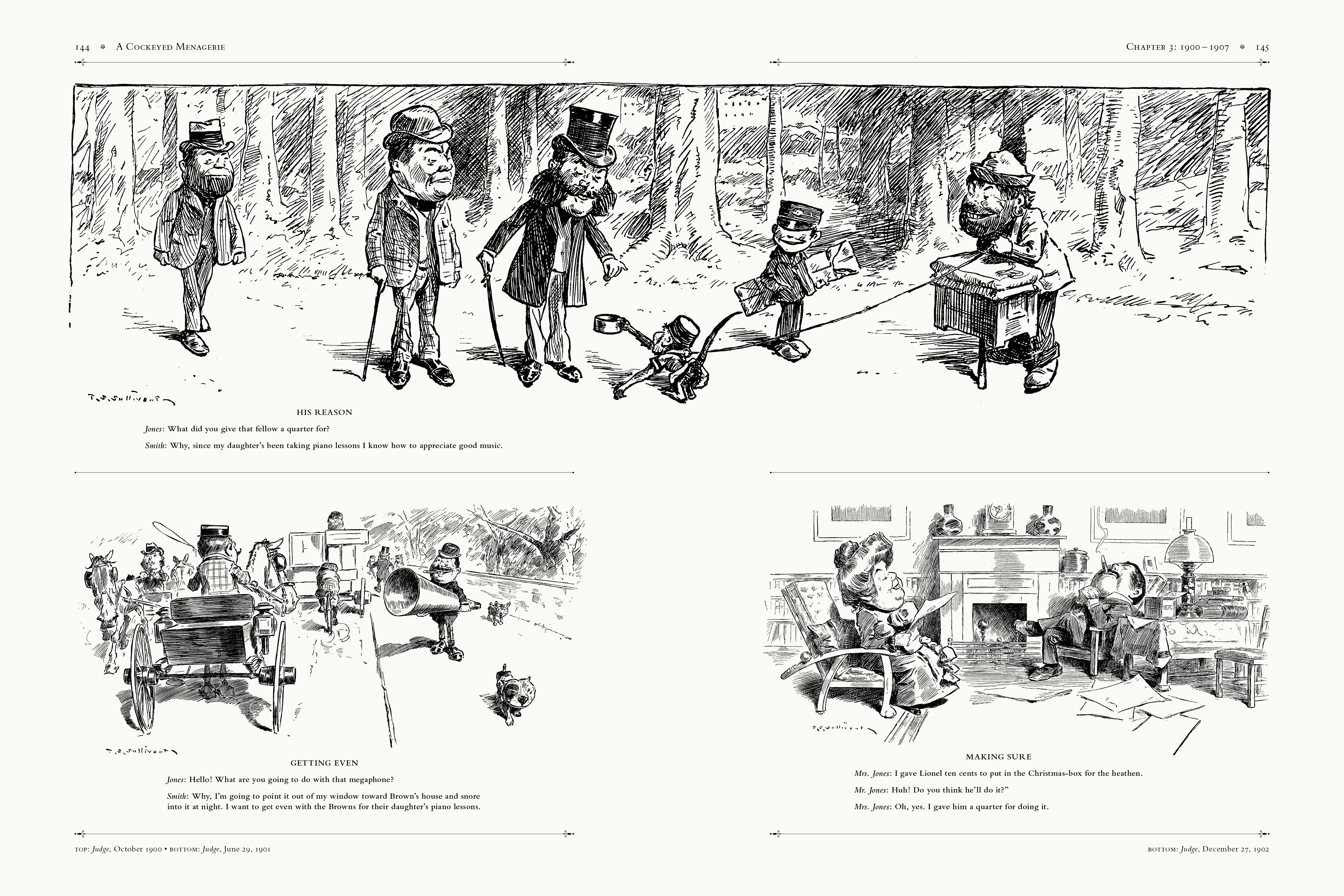 Read online A Cockeyed Menagerie: The Drawings of T.S. Sullivant comic -  Issue # TPB (Part 2) - 59