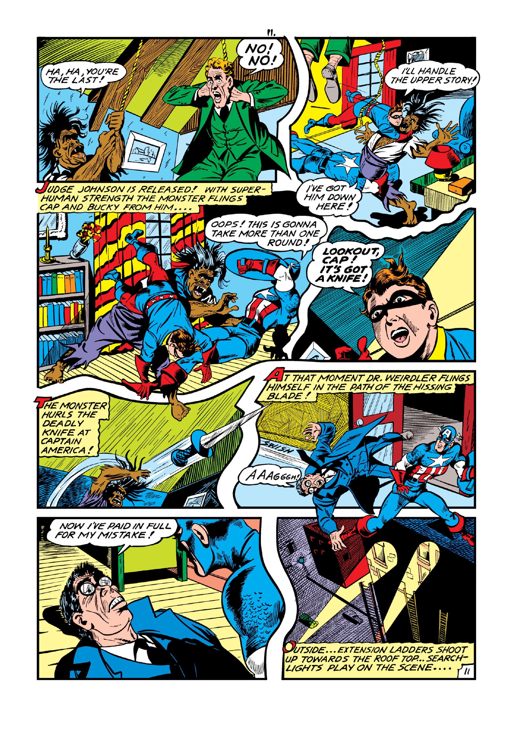 Read online Marvel Masterworks: Golden Age Captain America comic -  Issue # TPB 5 (Part 1) - 20