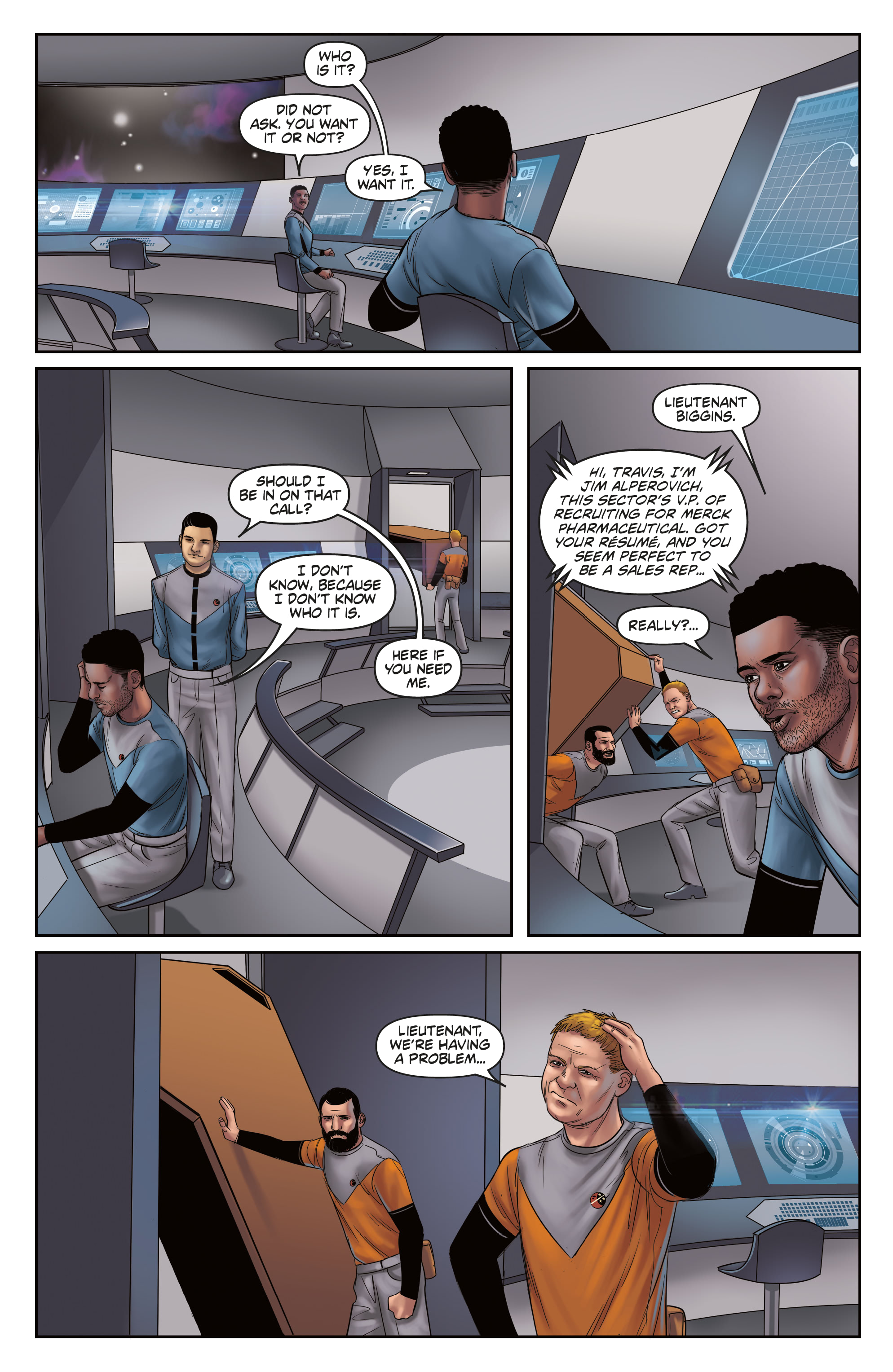 Read online Space Job comic -  Issue #1 - 20