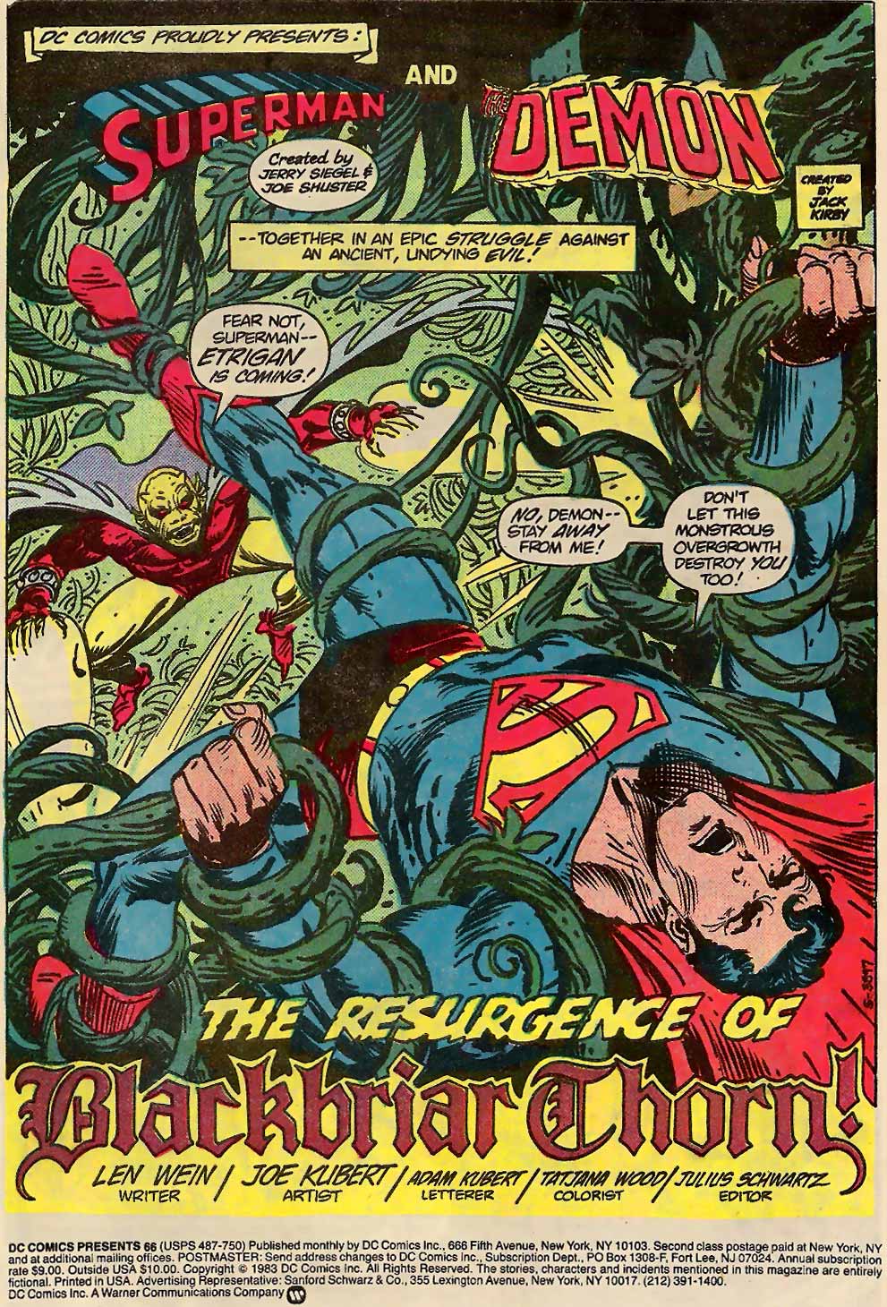 Read online DC Comics Presents comic -  Issue #66 - 2