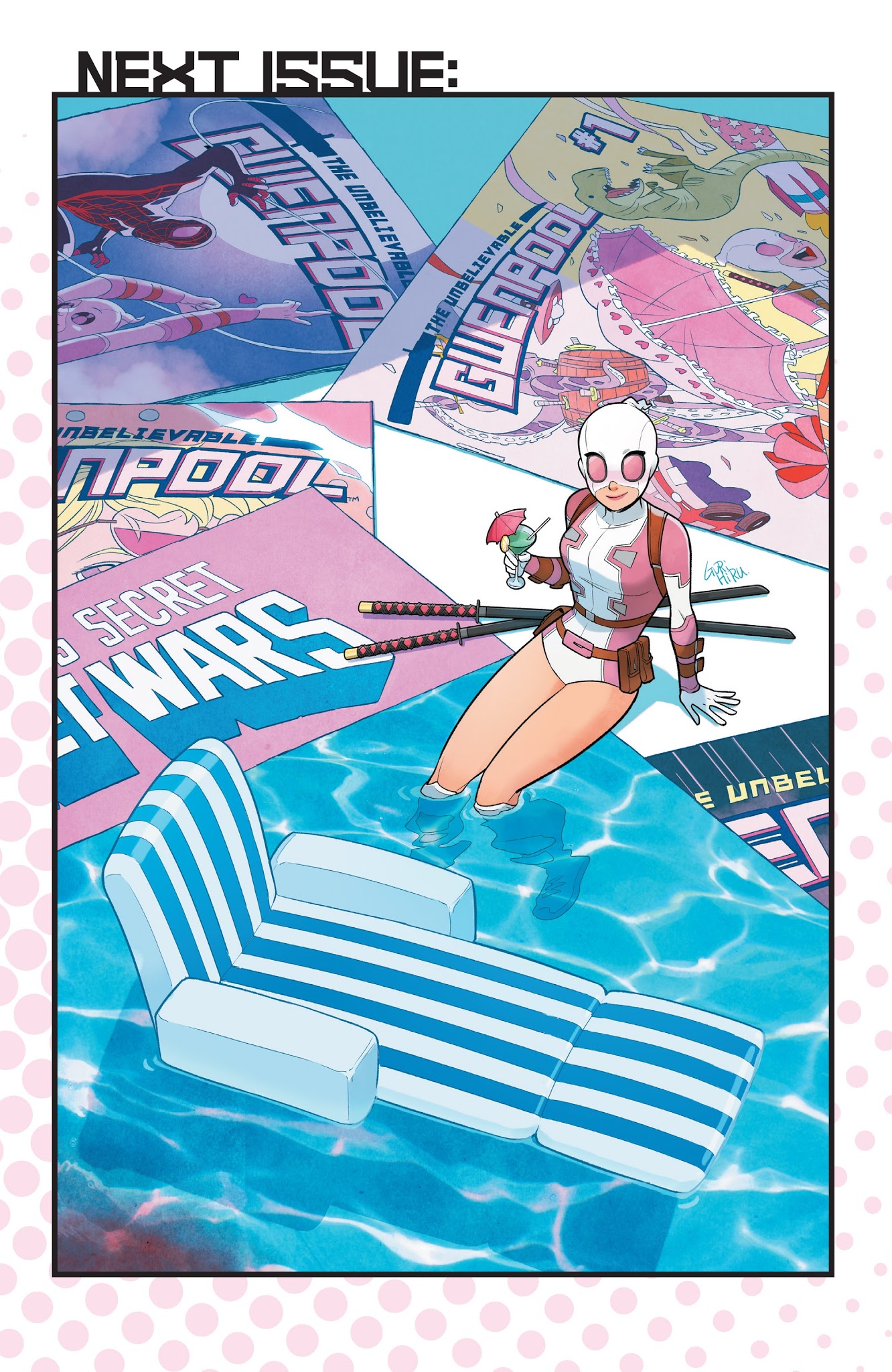 Read online The Unbelievable Gwenpool comic -  Issue #24 - 23