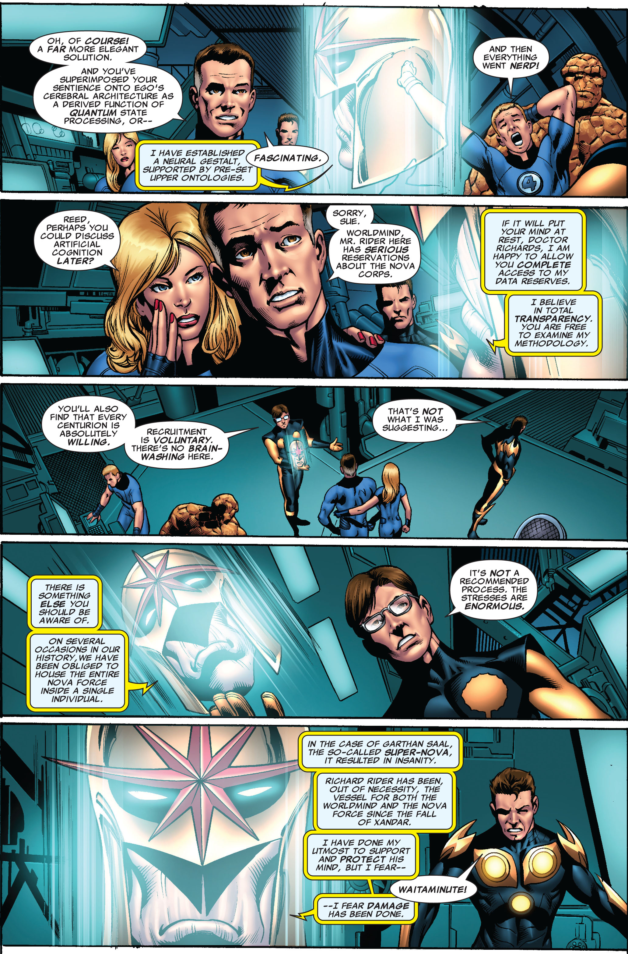 Read online Nova (2007) comic -  Issue #21 - 14