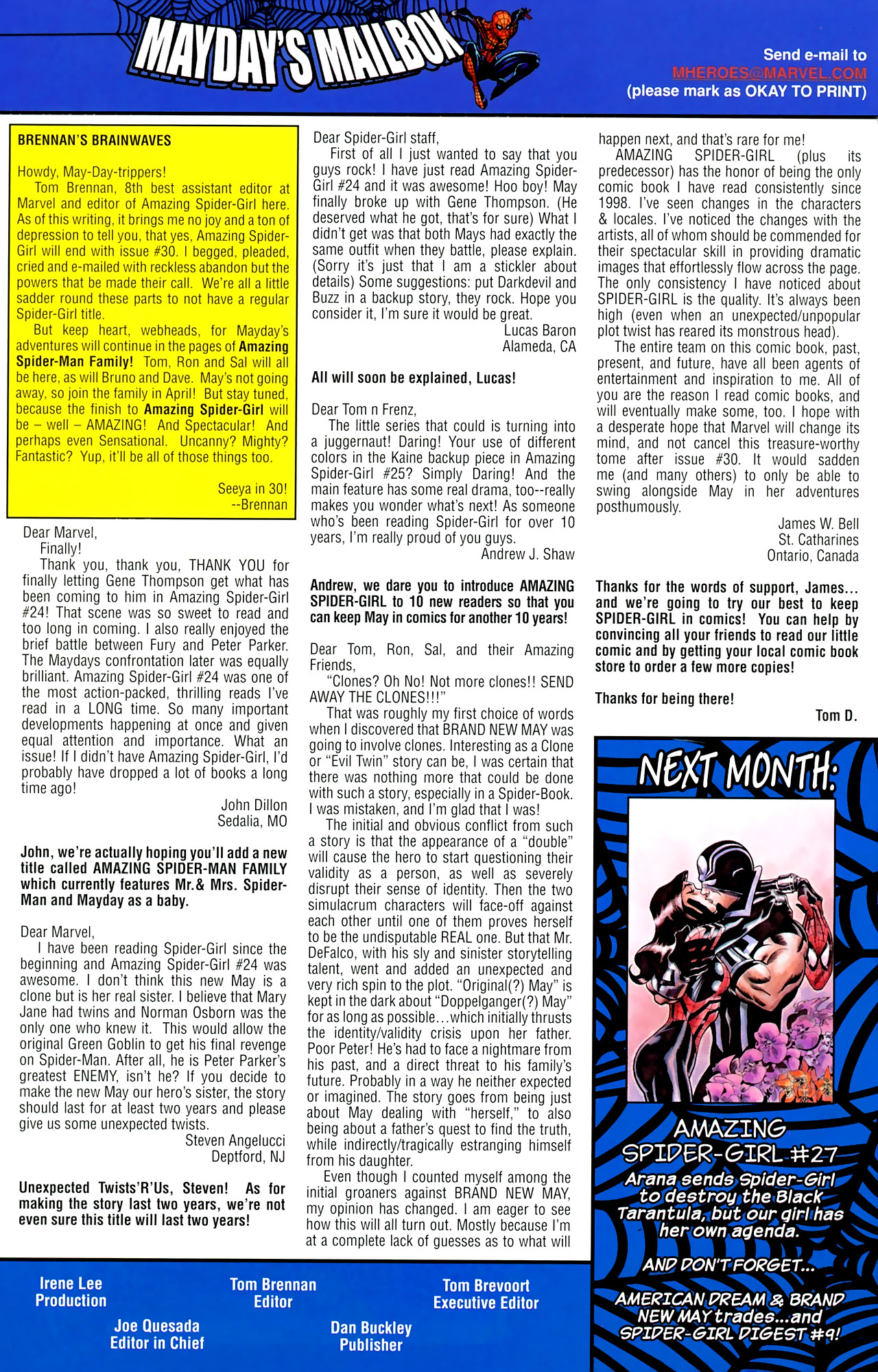 Read online Amazing Spider-Girl comic -  Issue #26 - 25