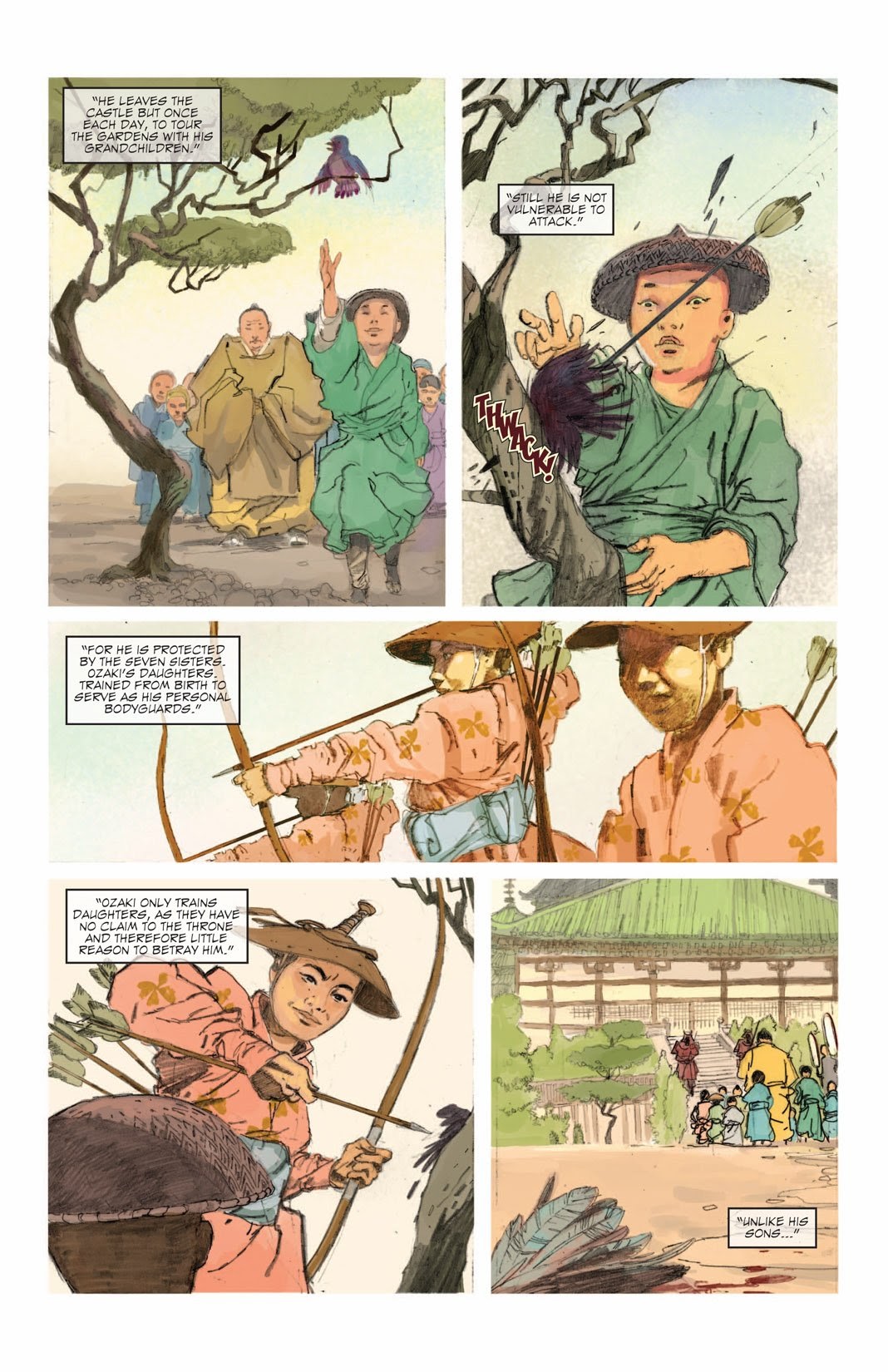 Read online Ninja Tales comic -  Issue #1 - 5