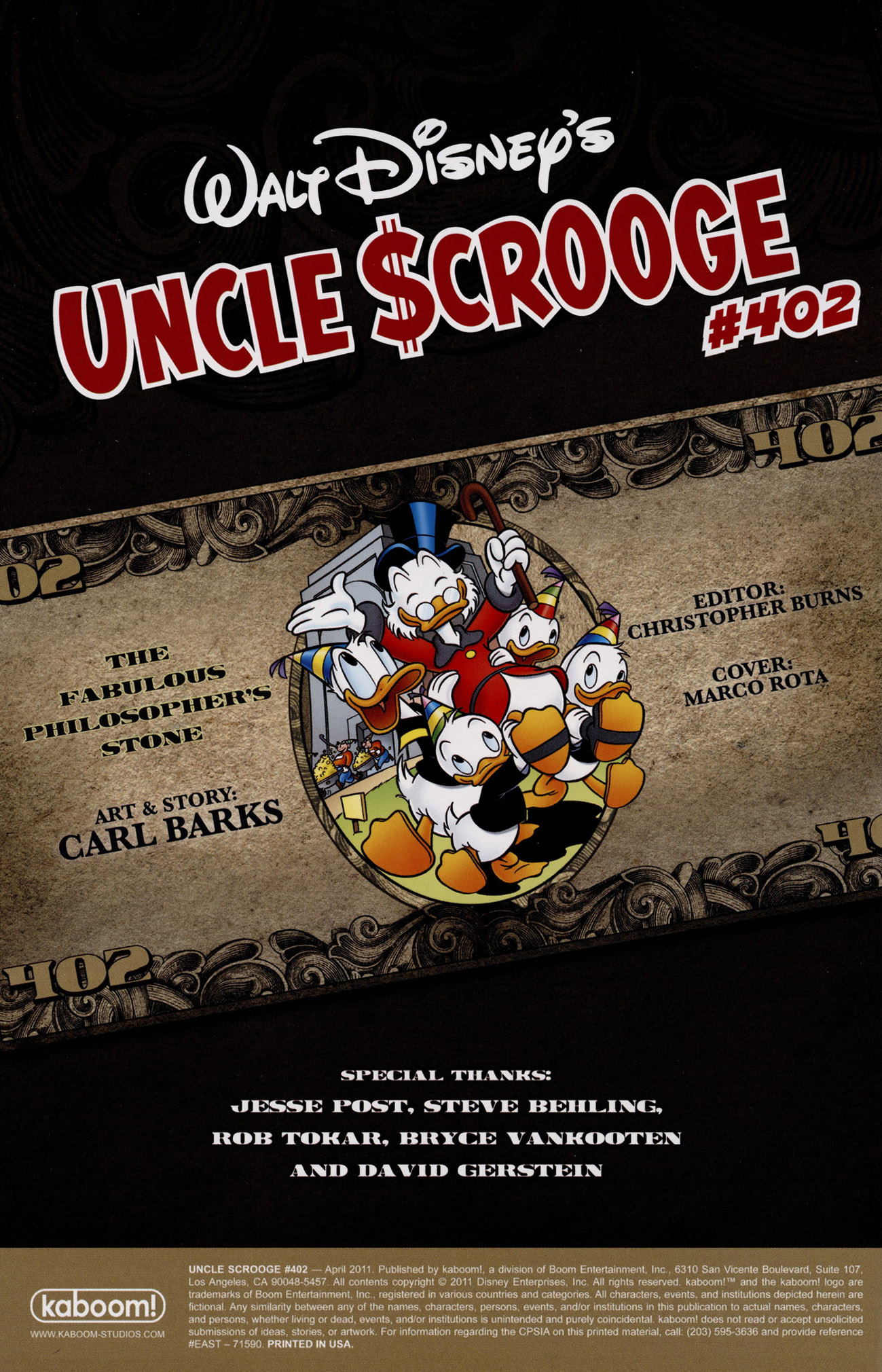 Read online Uncle Scrooge (1953) comic -  Issue #402 - 2