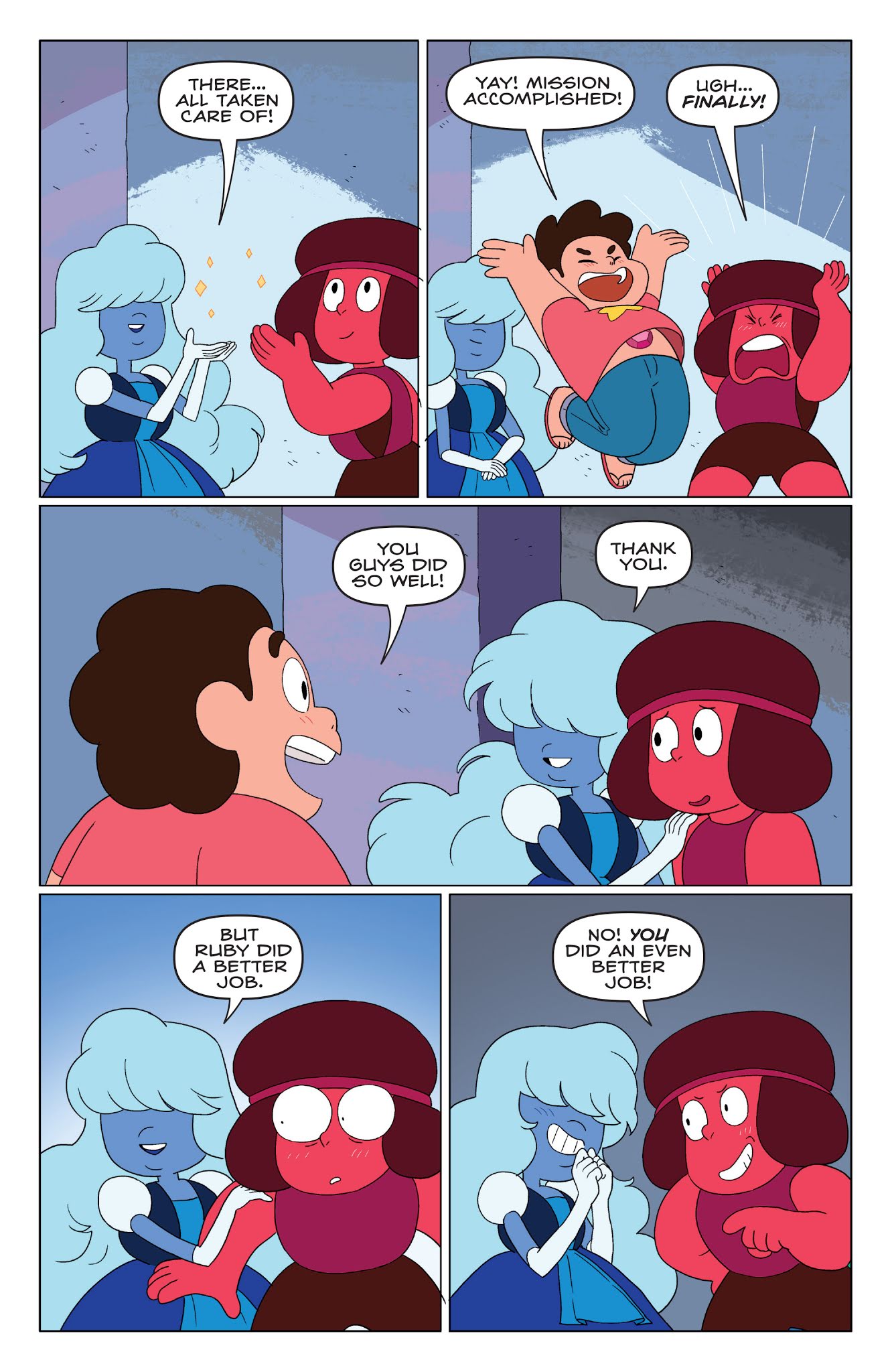 Read online Steven Universe Ongoing comic -  Issue #15 - 23