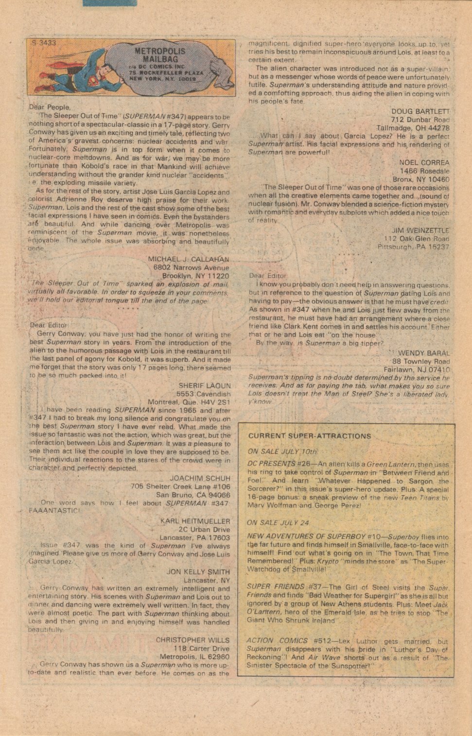 Read online Superman (1939) comic -  Issue #352 - 34