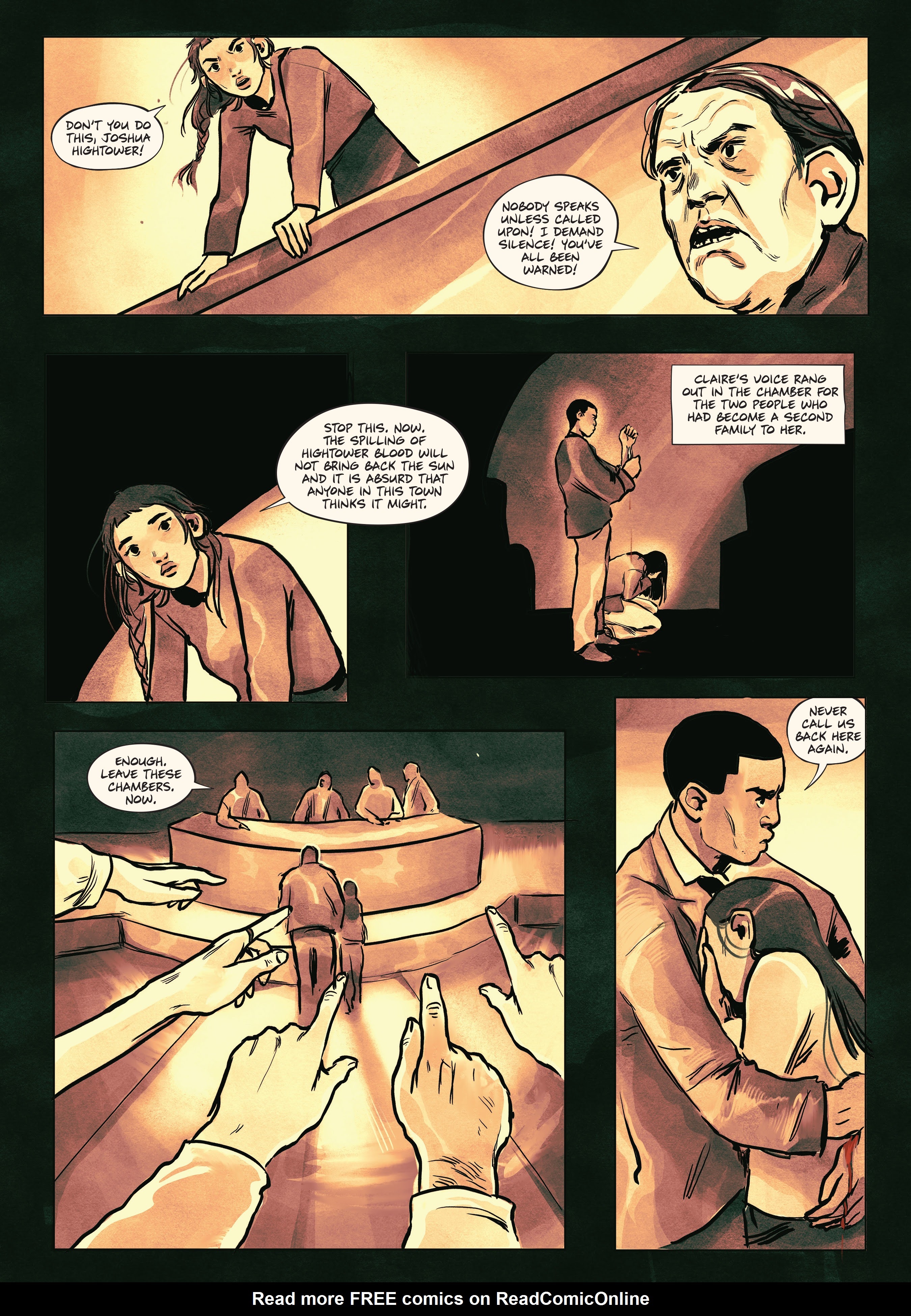 Read online The Sacrifice of Darkness comic -  Issue # TPB - 102