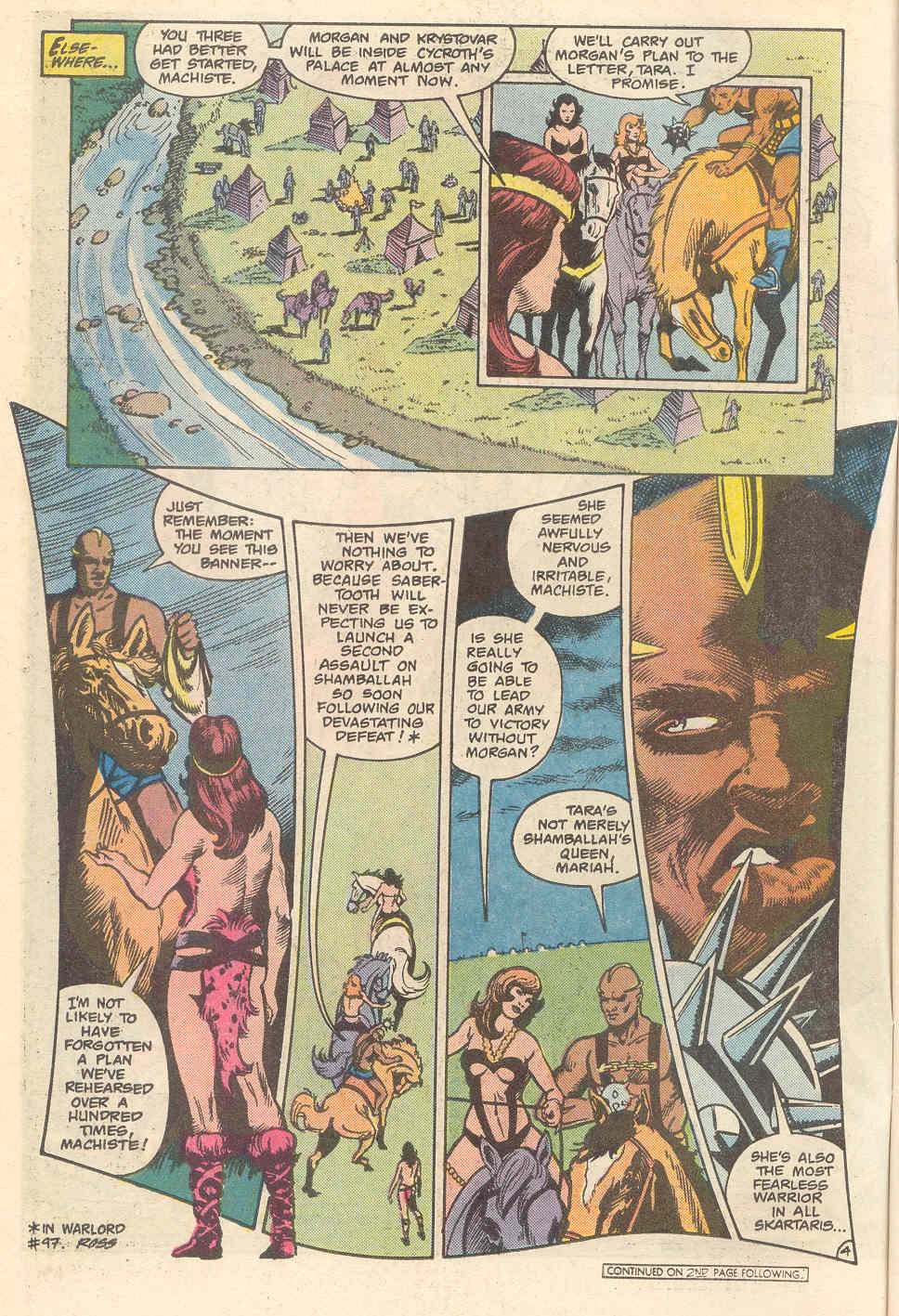 Read online Warlord (1976) comic -  Issue #100 - 4