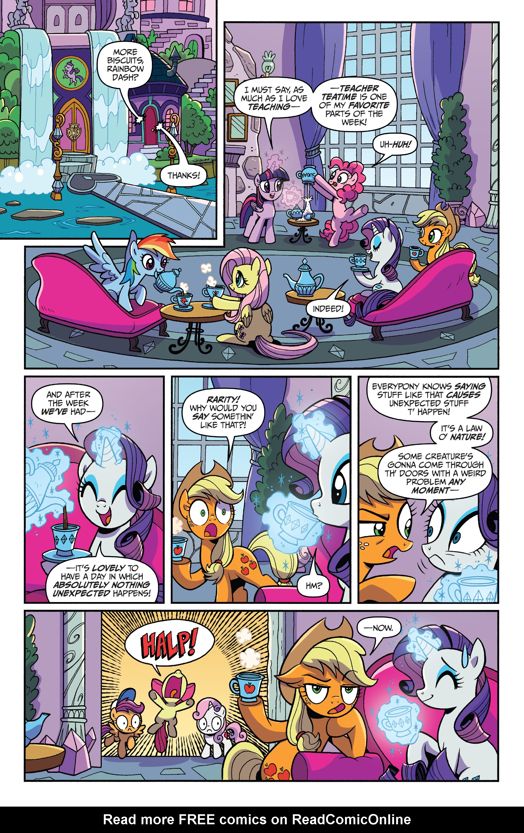 Read online My Little Pony: Spirit of the Forest comic -  Issue #2 - 3