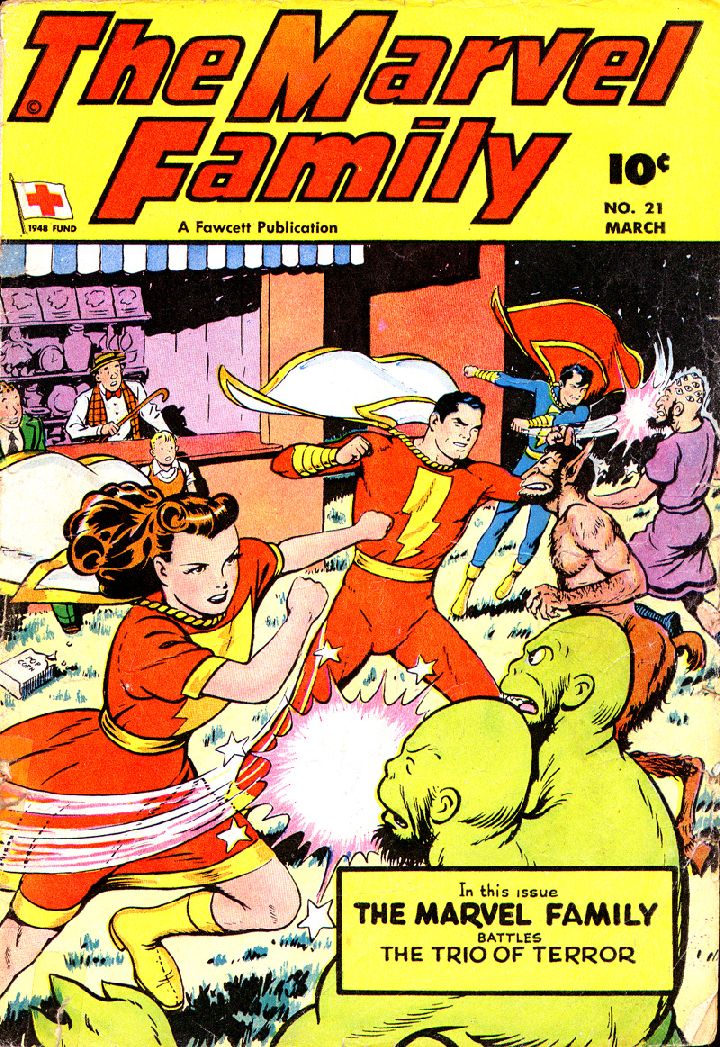 Read online The Marvel Family comic -  Issue #21 - 1
