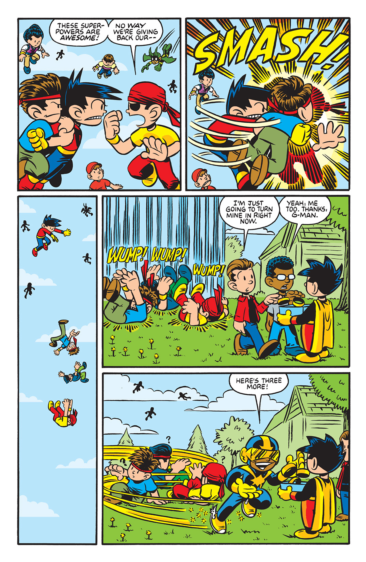 Read online G-Man: Cape Crisis comic -  Issue #1 - 17