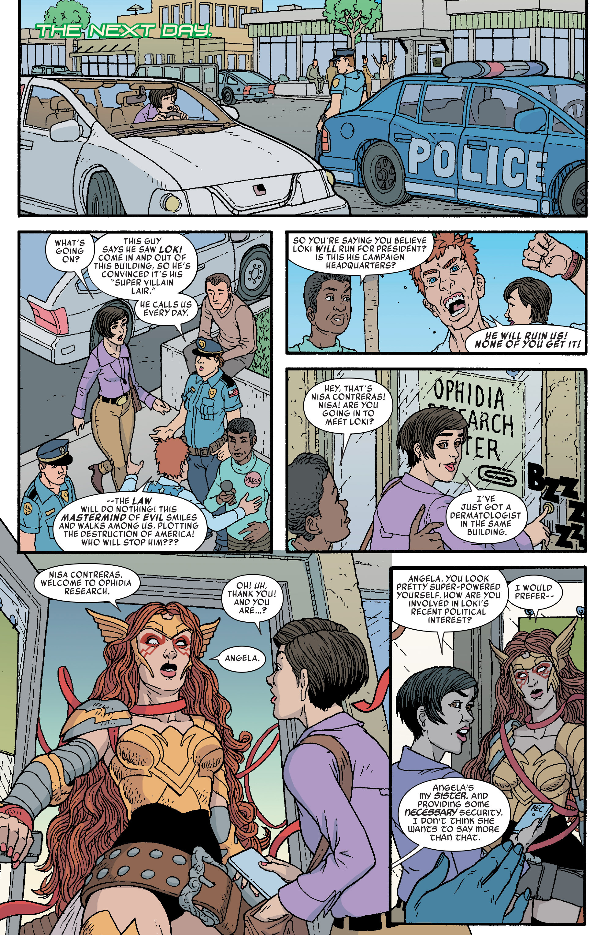 Read online Vote Loki comic -  Issue #1 - 17