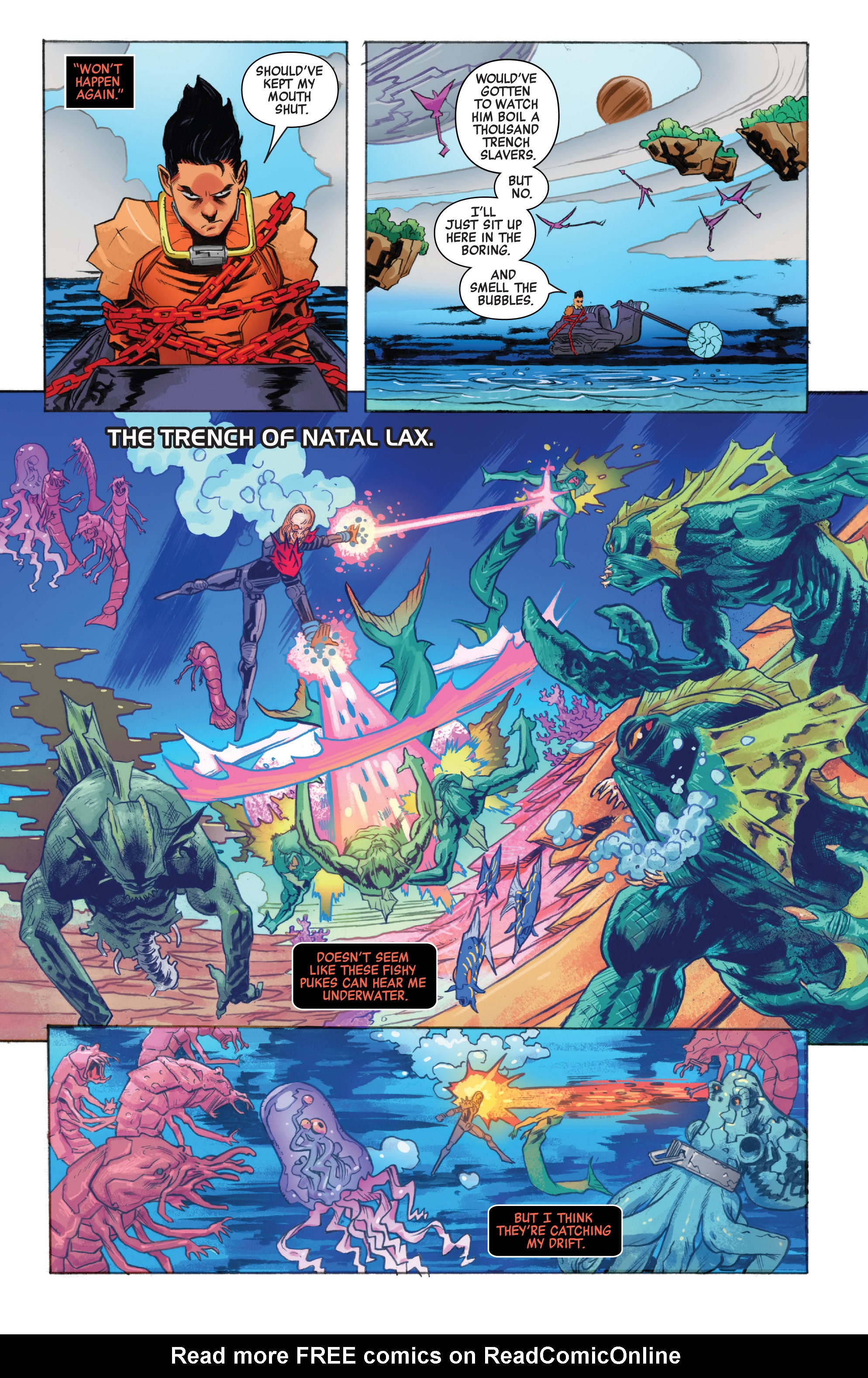 Read online Revenge Of The Cosmic Ghost Rider comic -  Issue #2 - 8