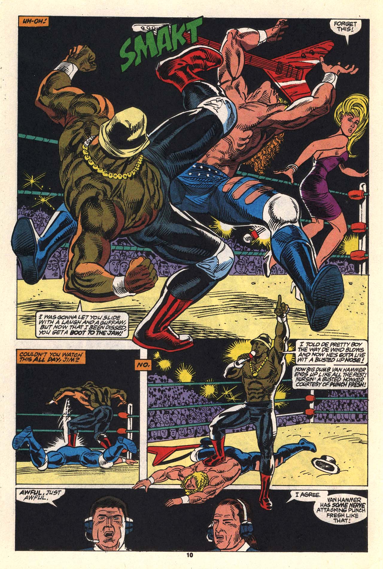 Read online WCW World Championship Wrestling comic -  Issue #5 - 11