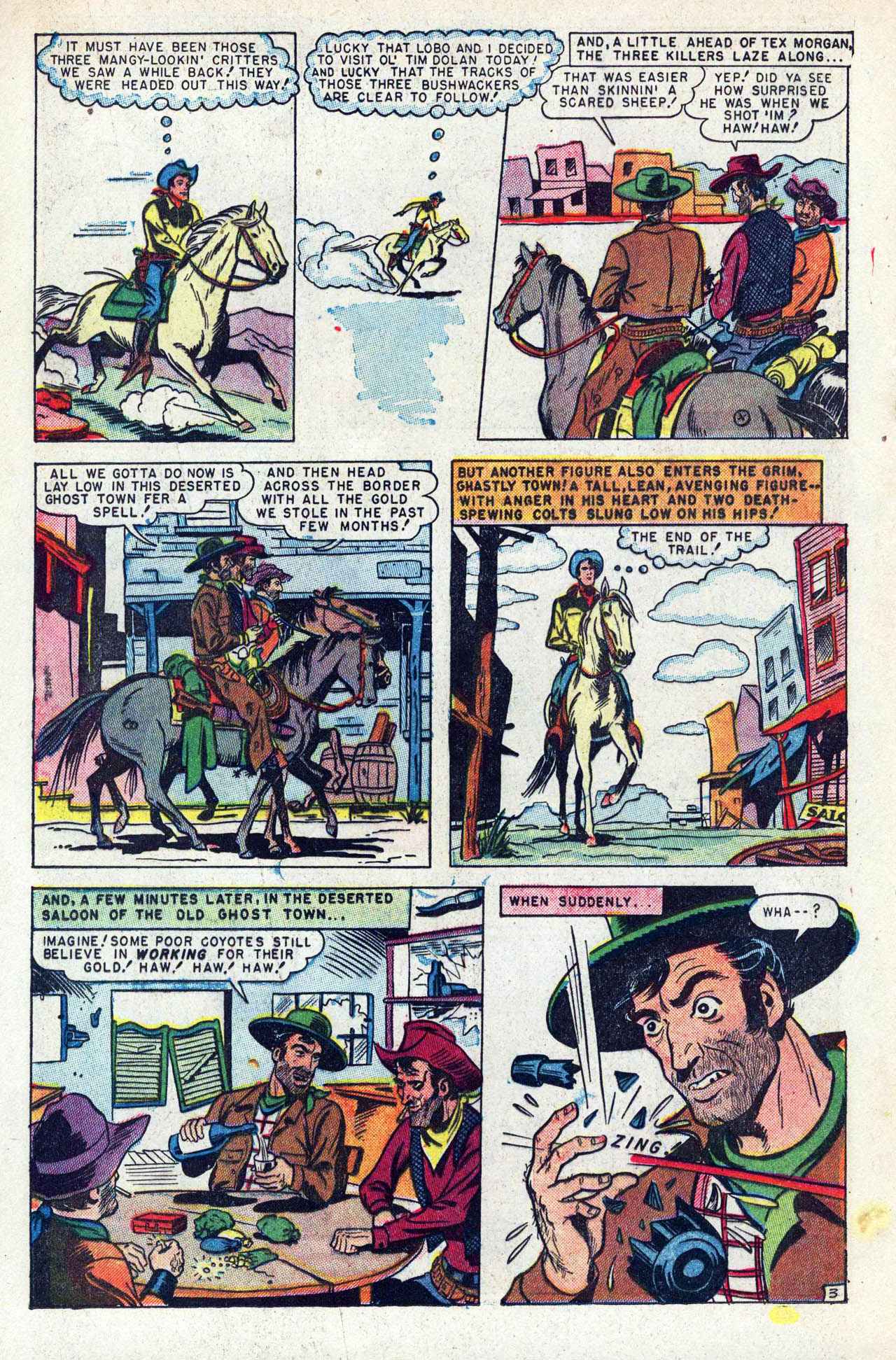 Read online Tex Morgan comic -  Issue #2 - 16