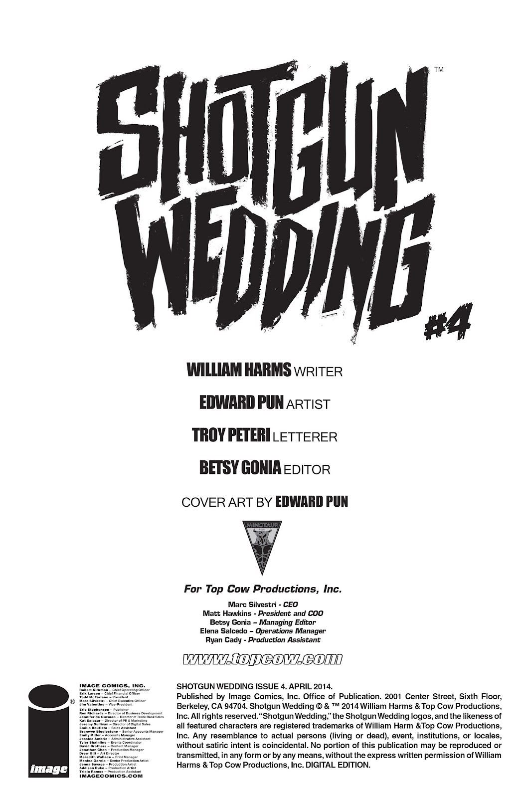 Shotgun Wedding issue 4 - Page 2