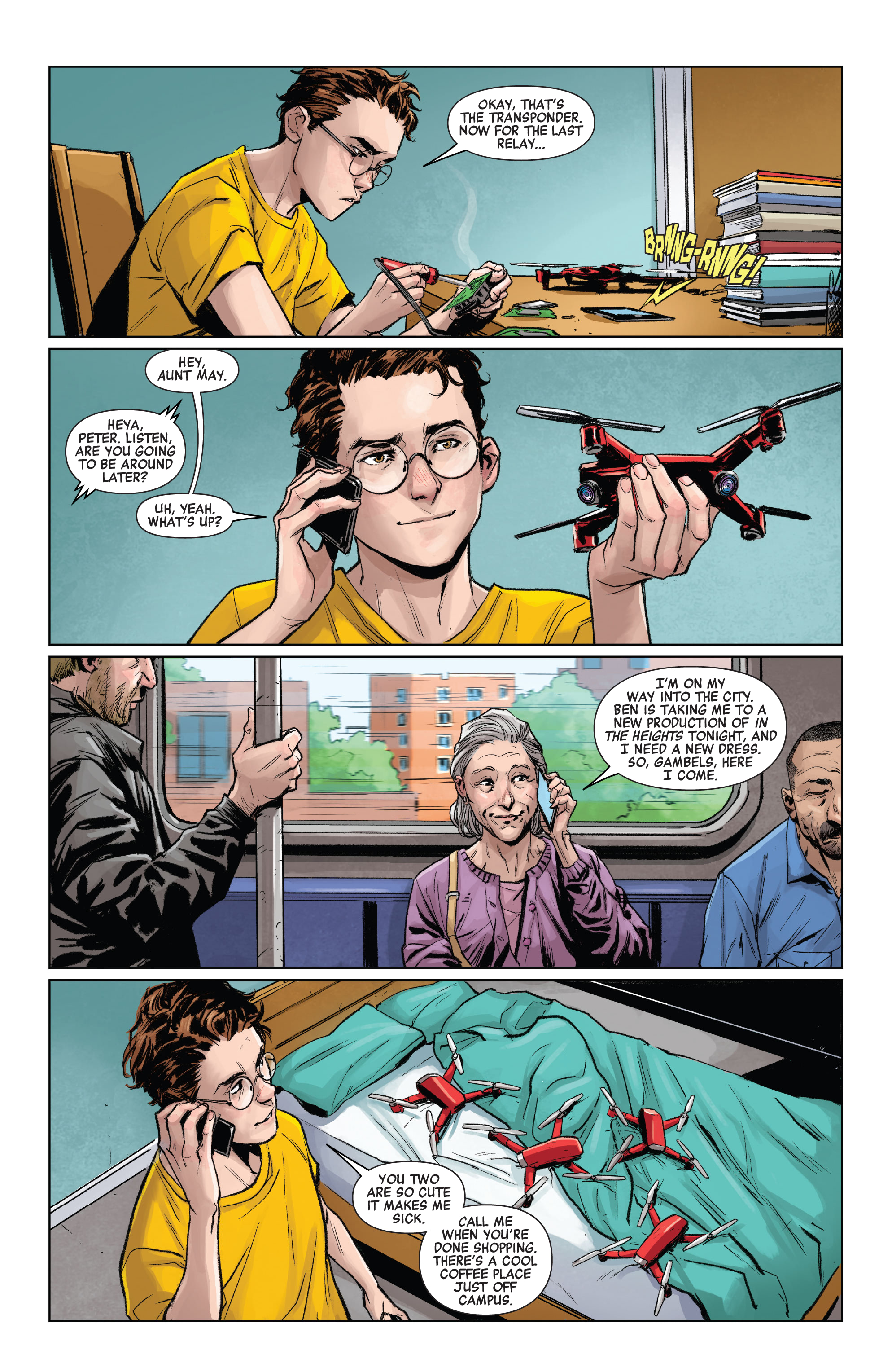 Read online Heroes Reborn: One-Shots comic -  Issue # Peter Parker, The Amazing Shutterbug - 14