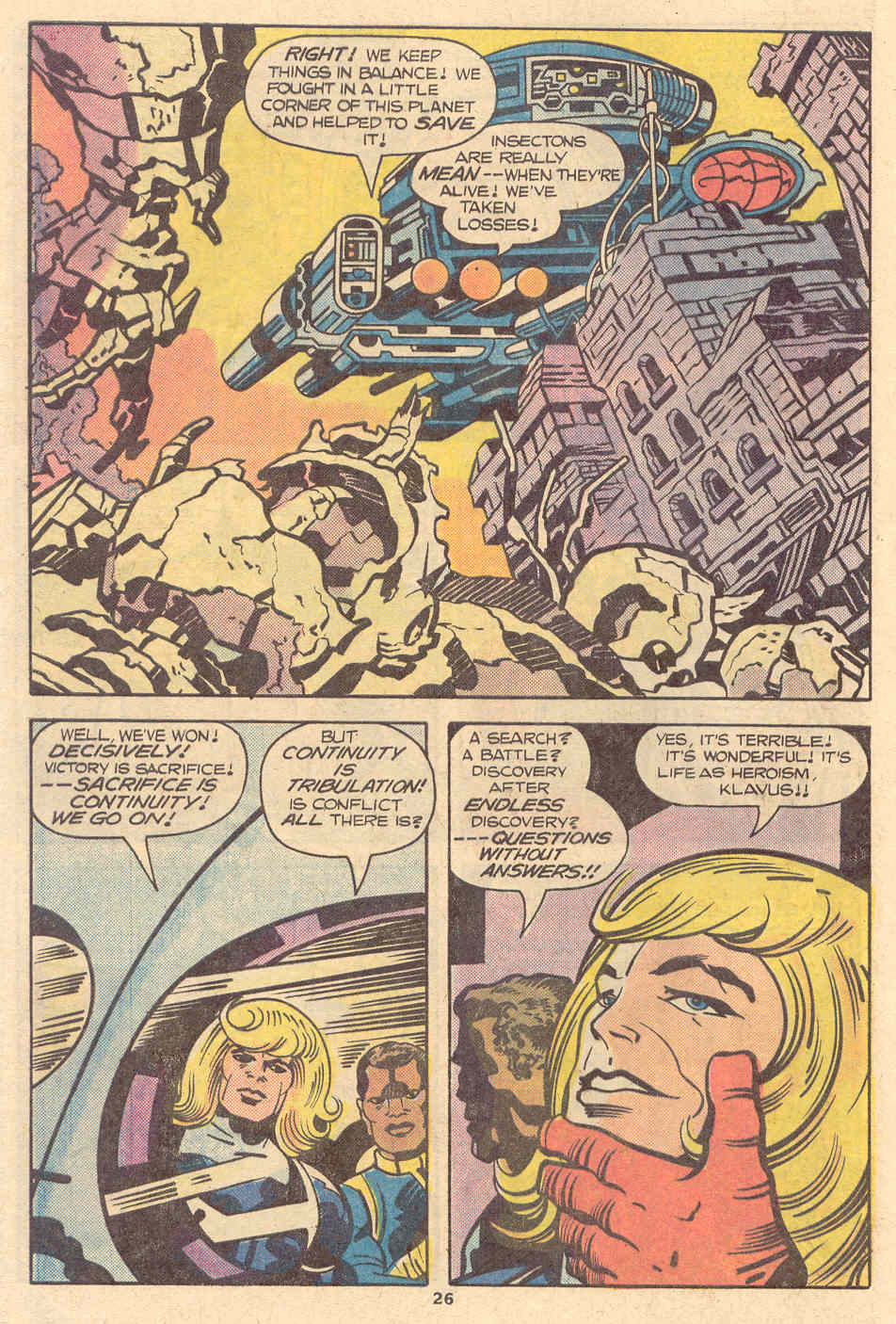 Read online Captain Victory and the Galactic Rangers (1981) comic -  Issue #7 - 29