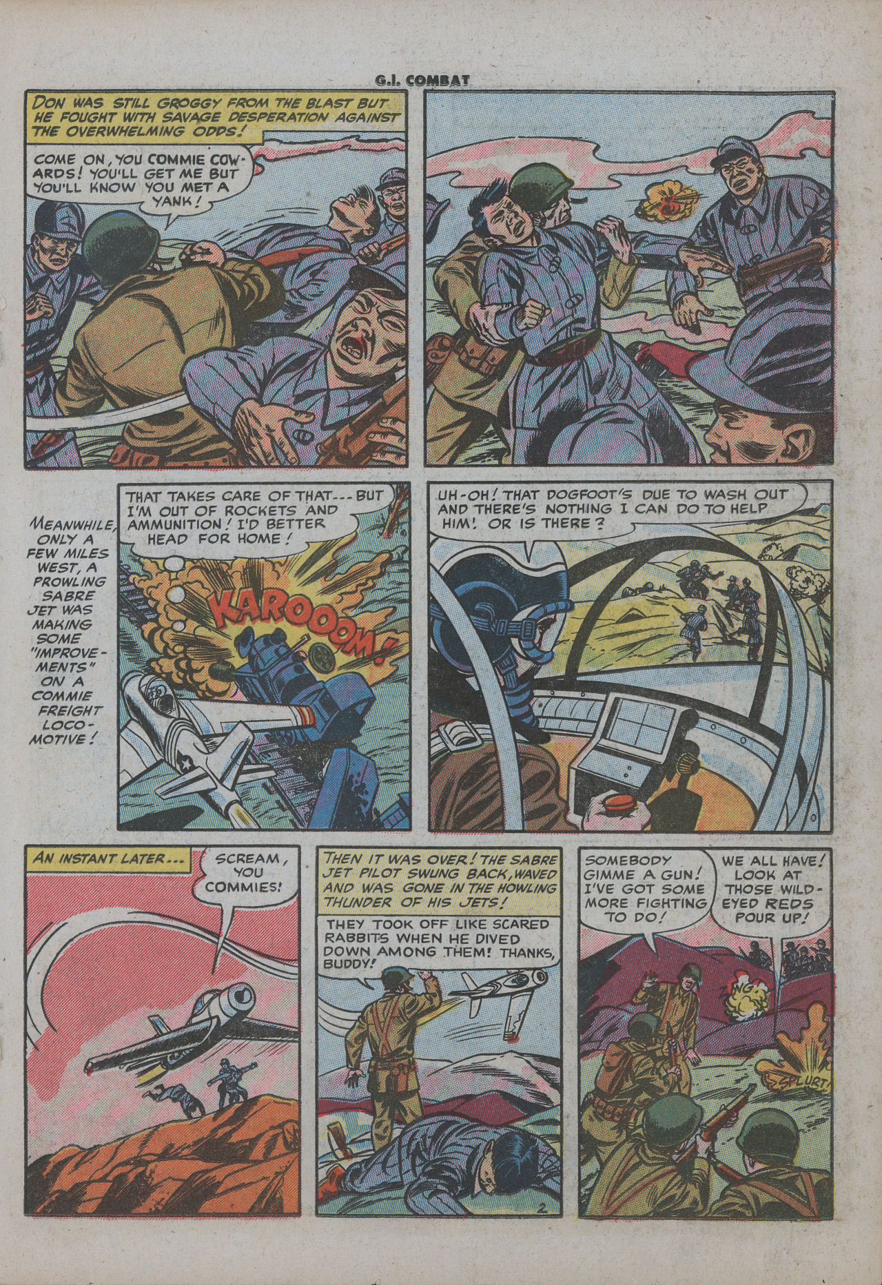 Read online G.I. Combat (1952) comic -  Issue #33 - 20