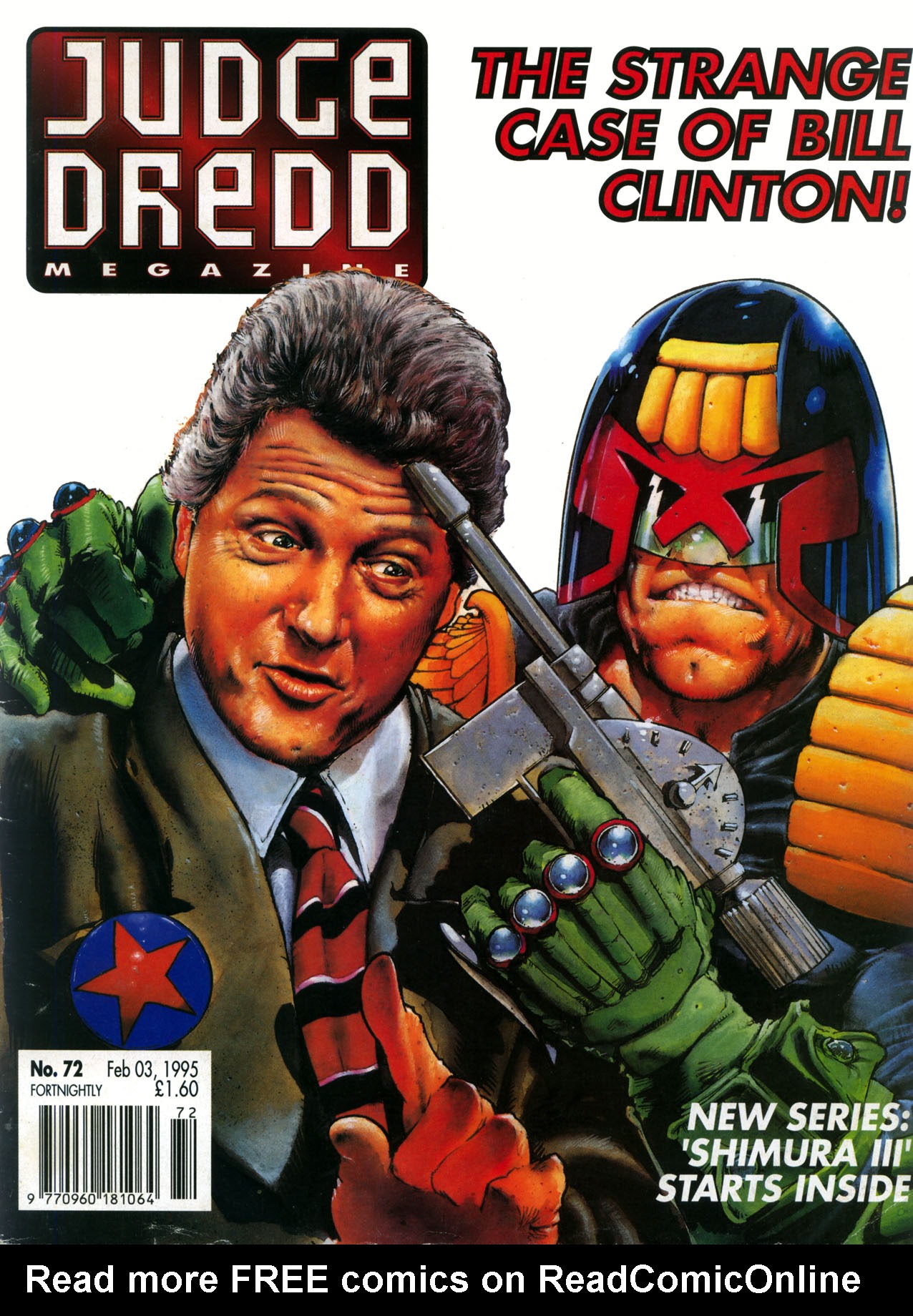 Read online Judge Dredd: The Megazine (vol. 2) comic -  Issue #72 - 1