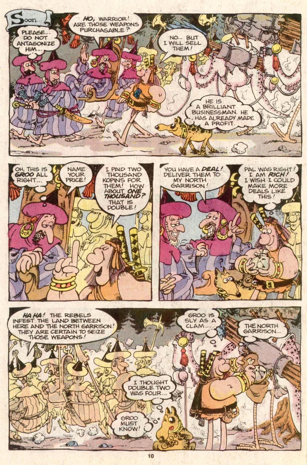 Read online Sergio Aragonés Groo the Wanderer comic -  Issue #31 - 9