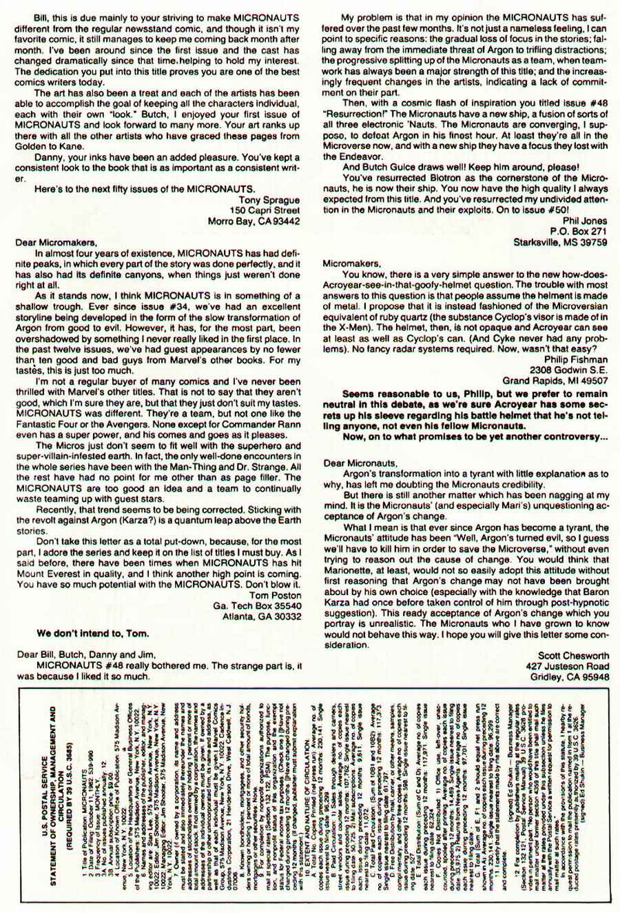 Read online Micronauts (1979) comic -  Issue #52 - 32