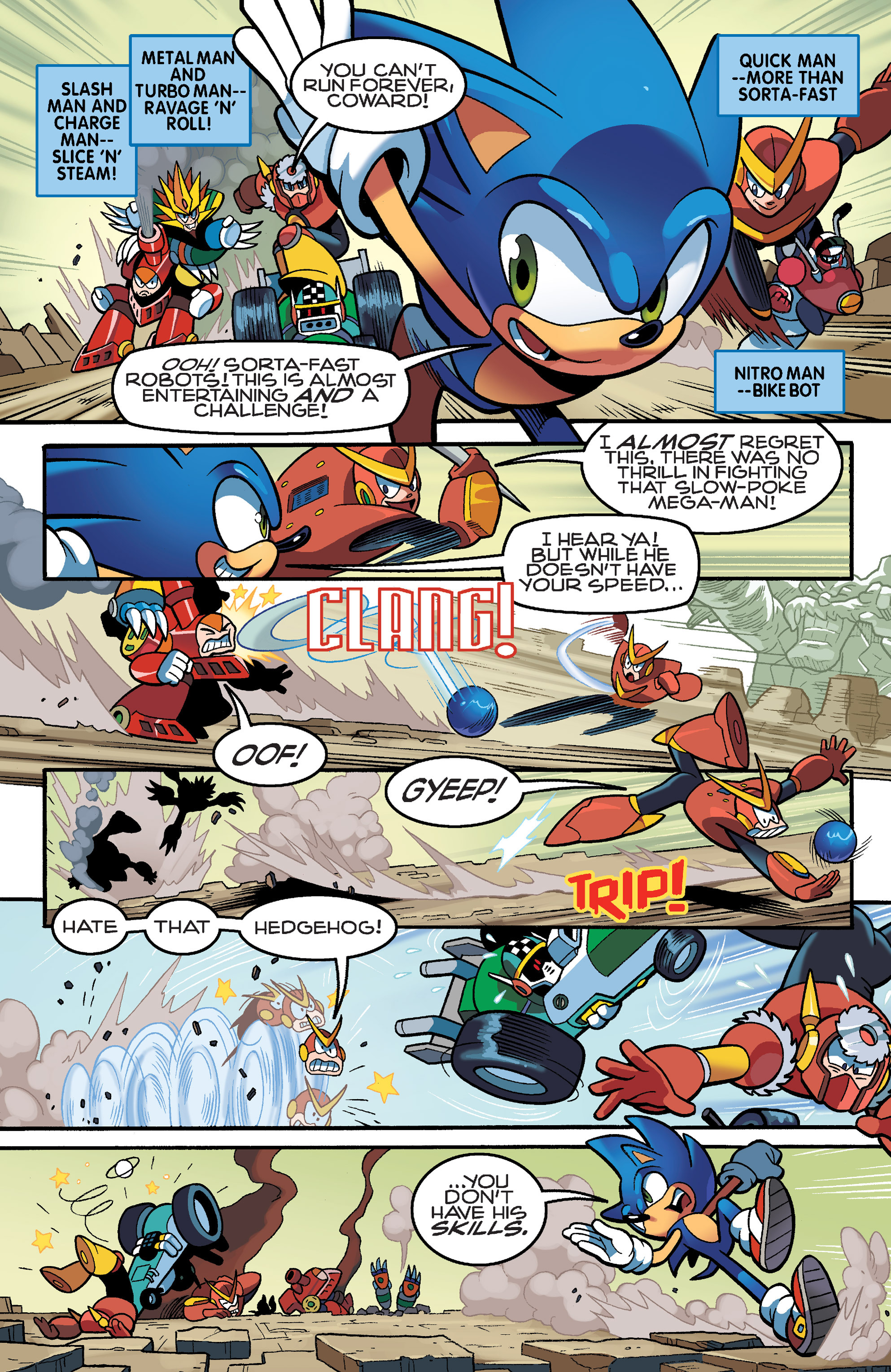 Read online Sonic Mega Man Worlds Collide comic -  Issue # Vol 3 - 23