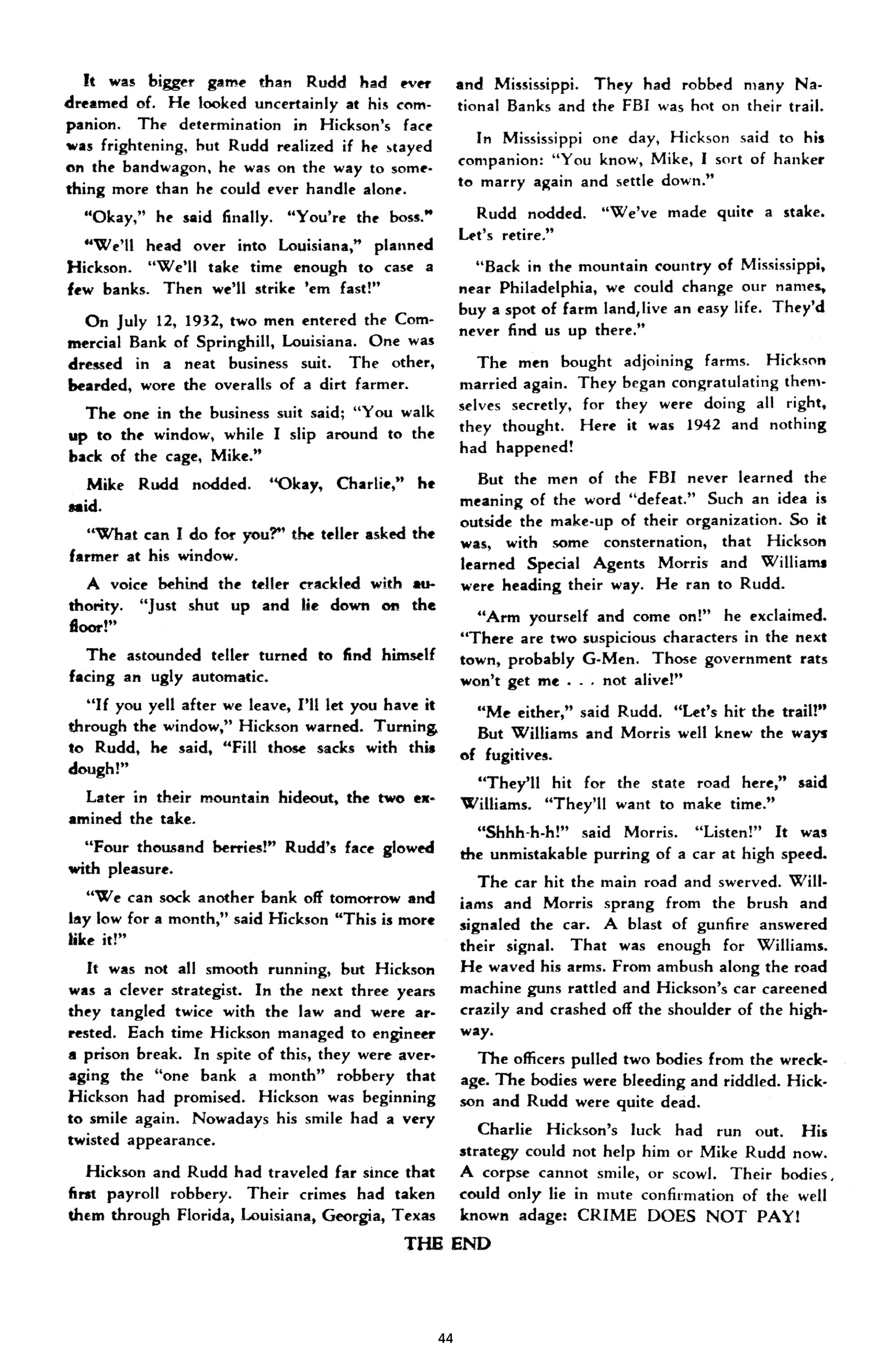 Read online Crime Does Not Pay Archives comic -  Issue # TPB 10 (Part 1) - 46