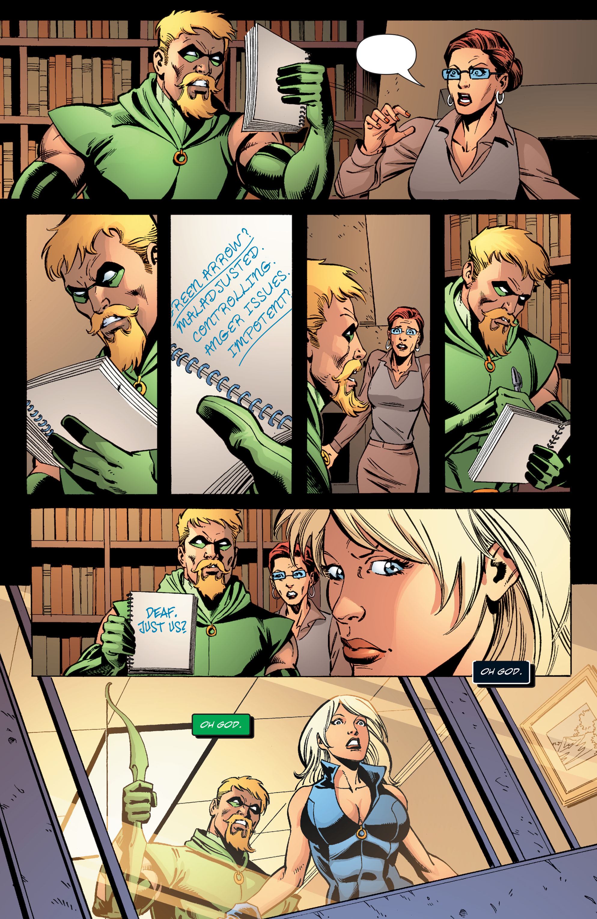 Read online Green Arrow/Black Canary comic -  Issue #20 - 12