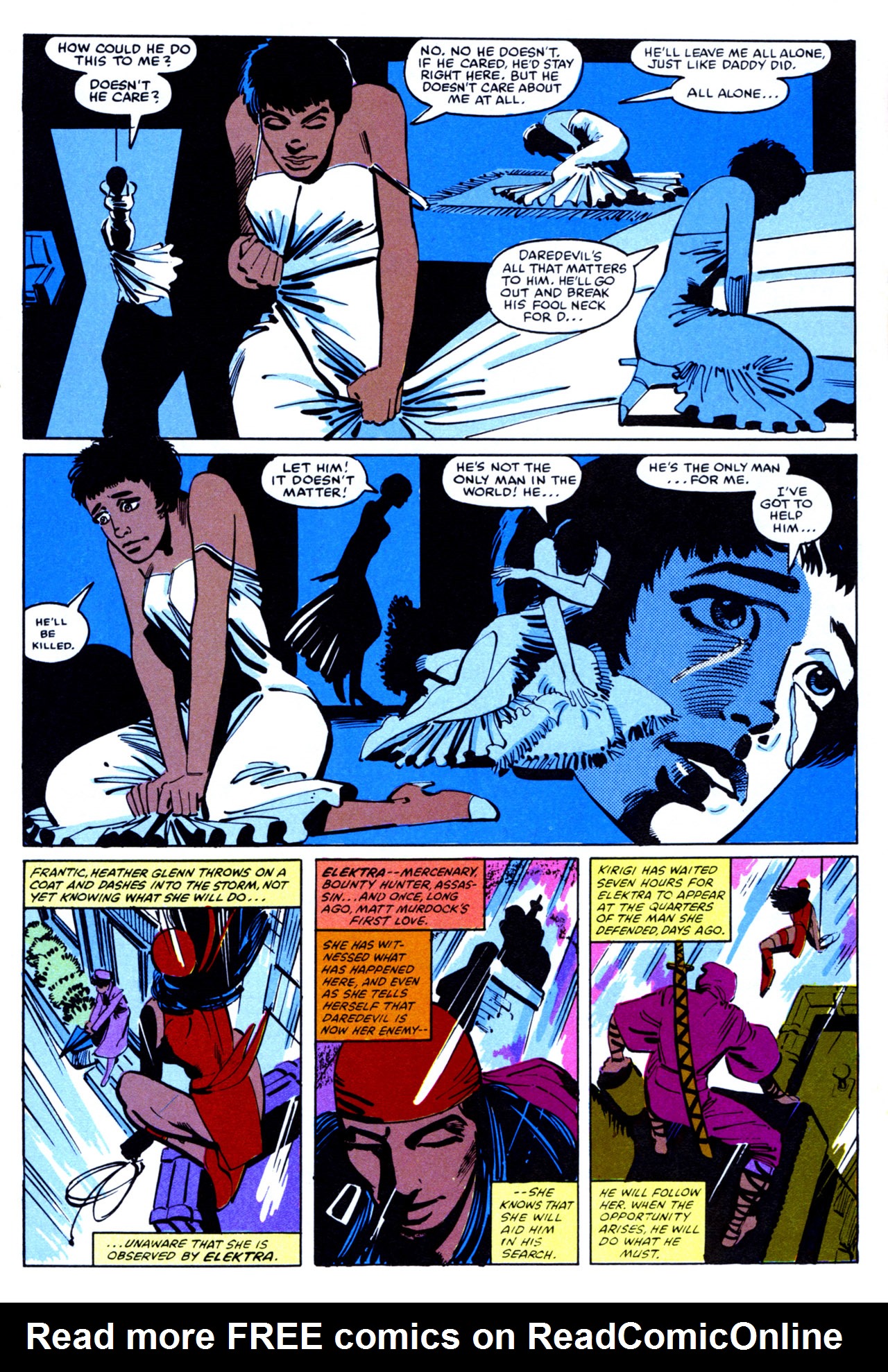Read online The Elektra Saga comic -  Issue #2 - 41