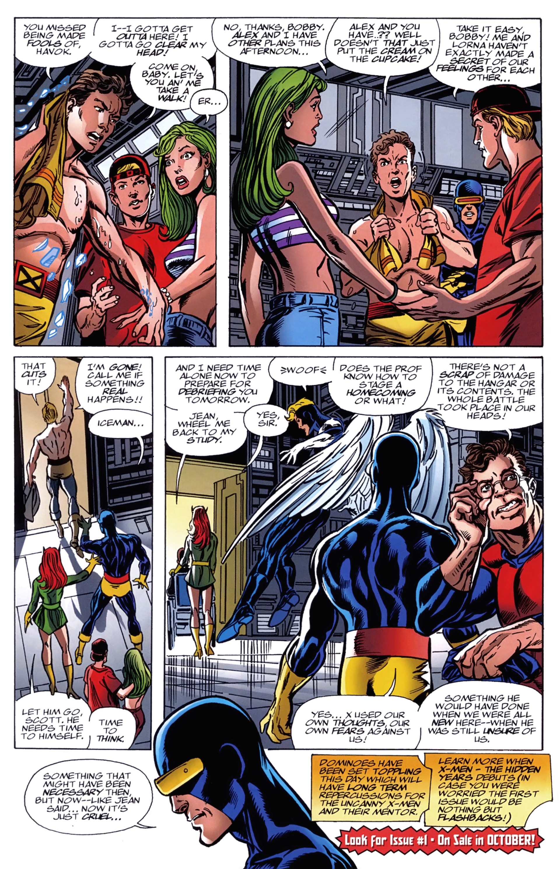 Read online X-Men: Hidden Years comic -  Issue #1 - 11